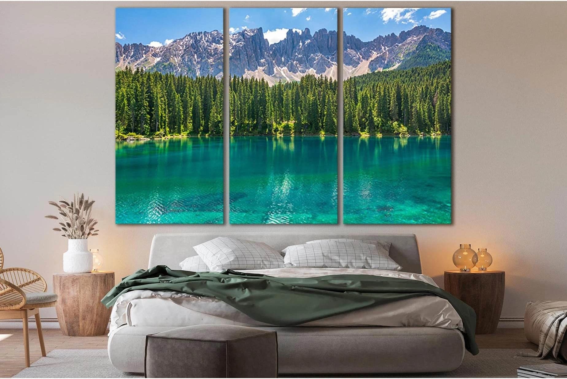 Italy Alps Mountain And Lake №SL1576 Ready to Hang Canvas PrintCanvas art arrives ready to hang, with hanging accessories included and no additional framing required. Every canvas print is hand-crafted, made on-demand at our workshop and expertly stretche