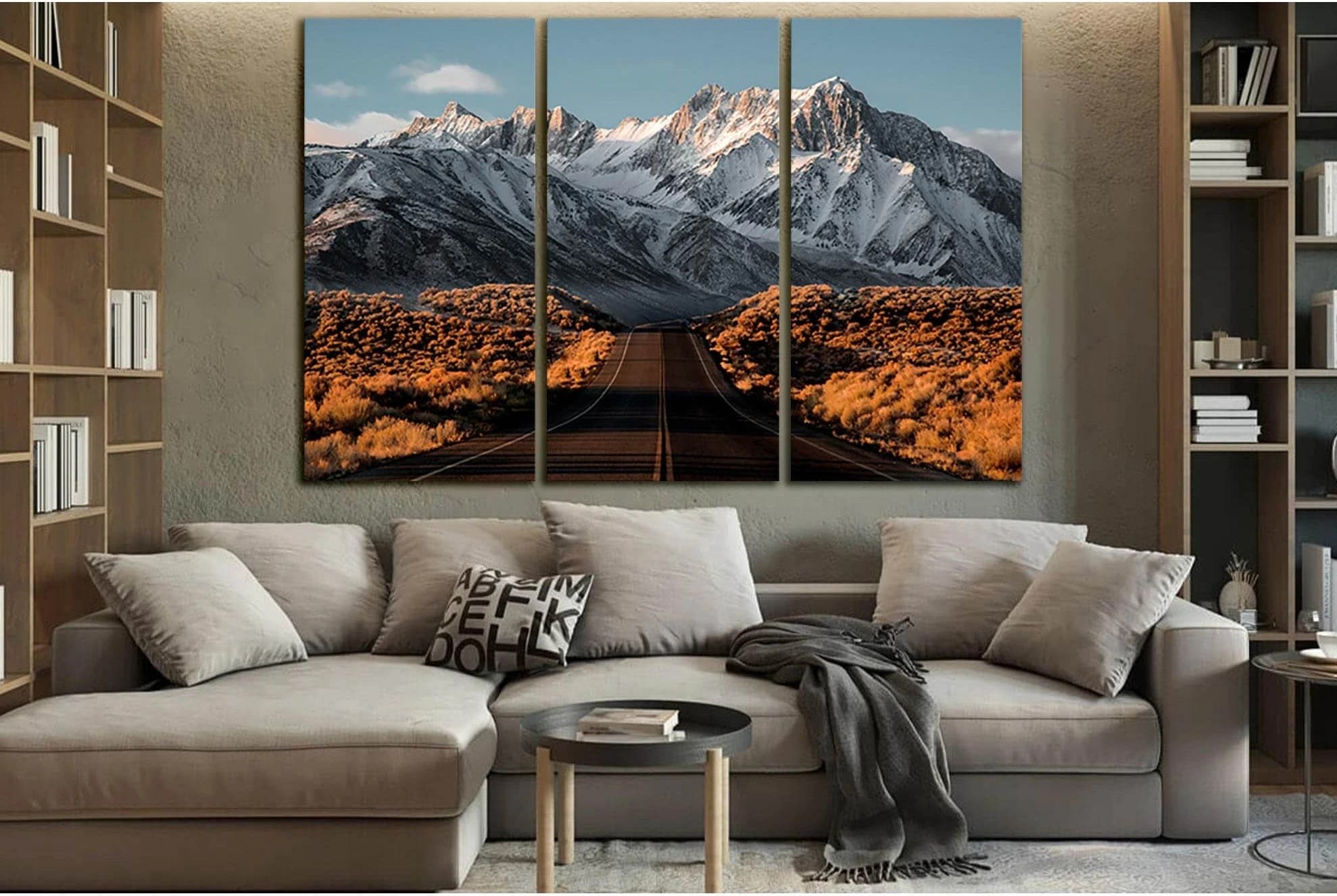 Road To The Snowy Mountains №SL1568 Ready to Hang Canvas PrintCanvas art arrives ready to hang, with hanging accessories included and no additional framing required. Every canvas print is hand-crafted, made on-demand at our workshop and expertly stretched