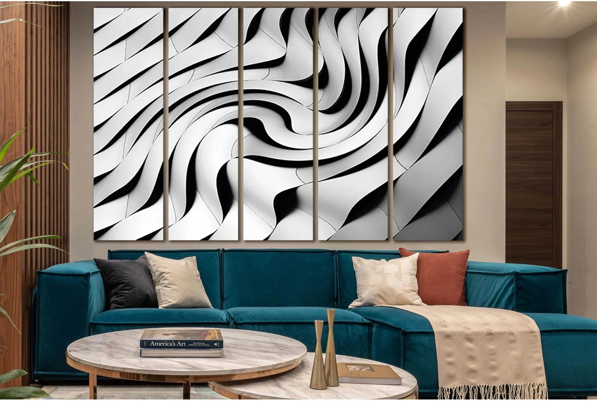 Amazing Abstract Architecture №SL1384 Ready to Hang Canvas Print - Zellart Canvas Prints 0new, ALL_Products, Architecture