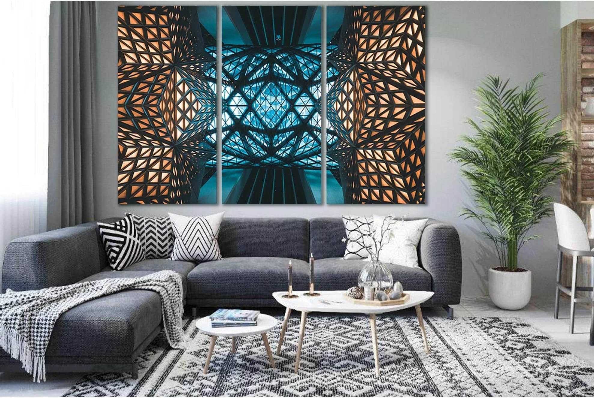Amazing Unusual Architecture №SL1420 Ready to Hang Canvas Print - Zellart Canvas Prints 0new, ALL_Products, Architecture