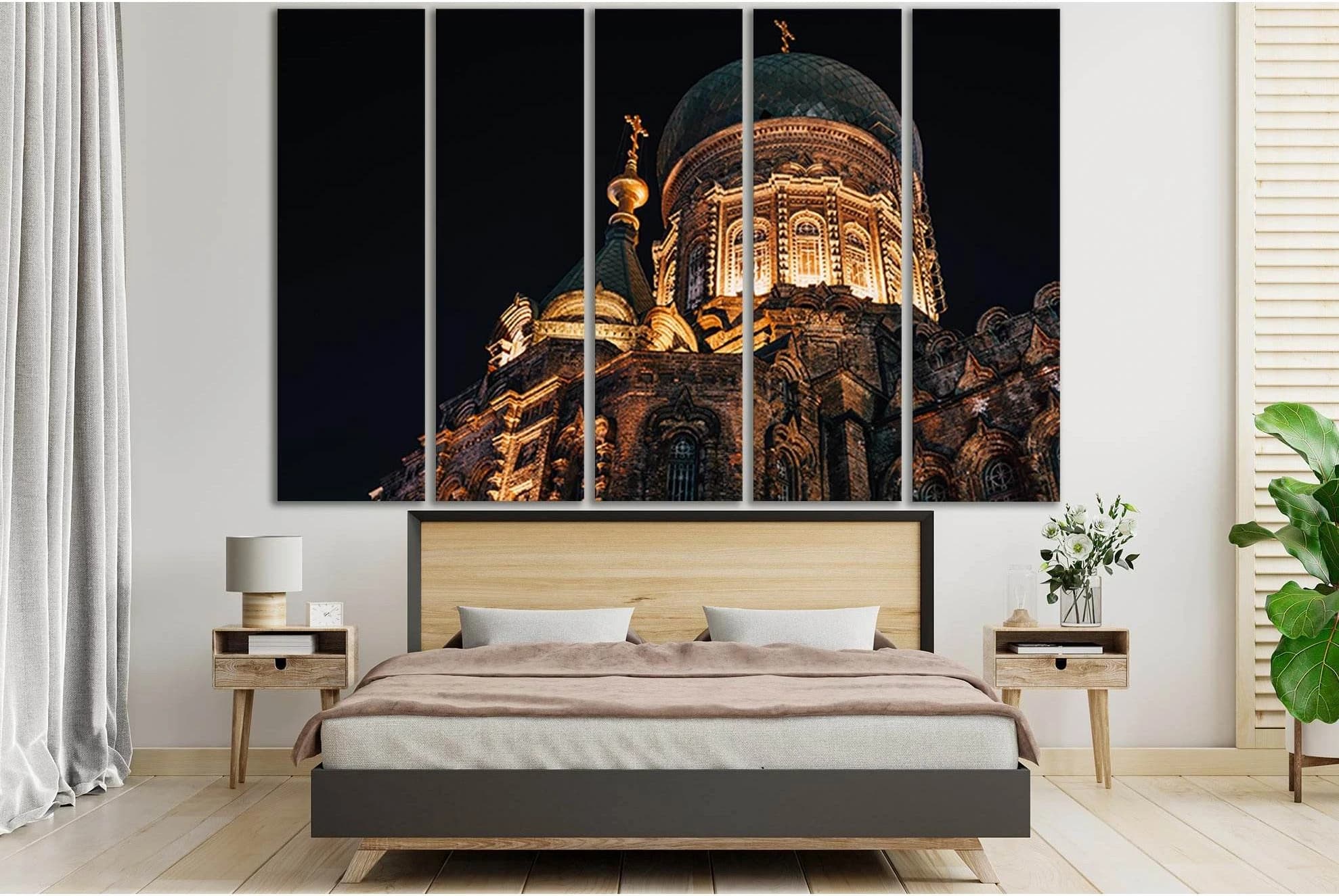 Architecture Of The Orthodox Church №SL1414 Ready to Hang Canvas Print - Zellart Canvas Prints 0new, ALL_Products, Architecture