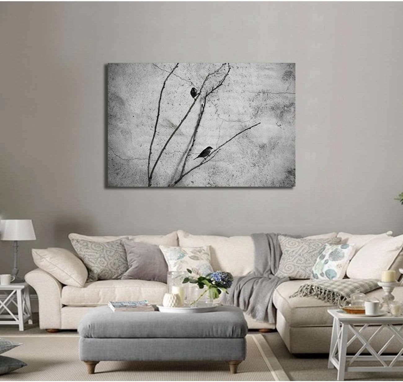 Banksy monochrome - Canvas print - Zellart Canvas Prints 000Negative, 6025, ALL_Products