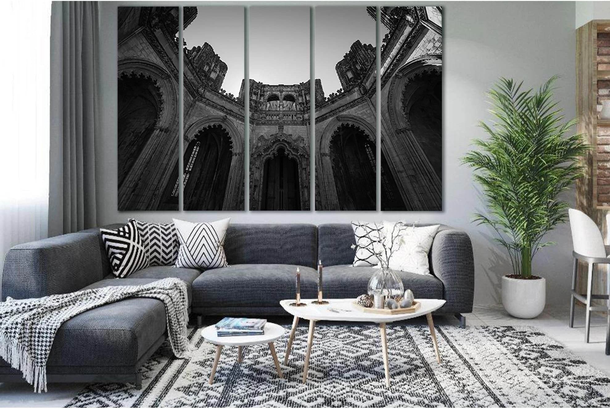 Batalha Monastery №SL1376 Ready to Hang Canvas Print - Zellart Canvas Prints 0new, ALL_Products, Architecture