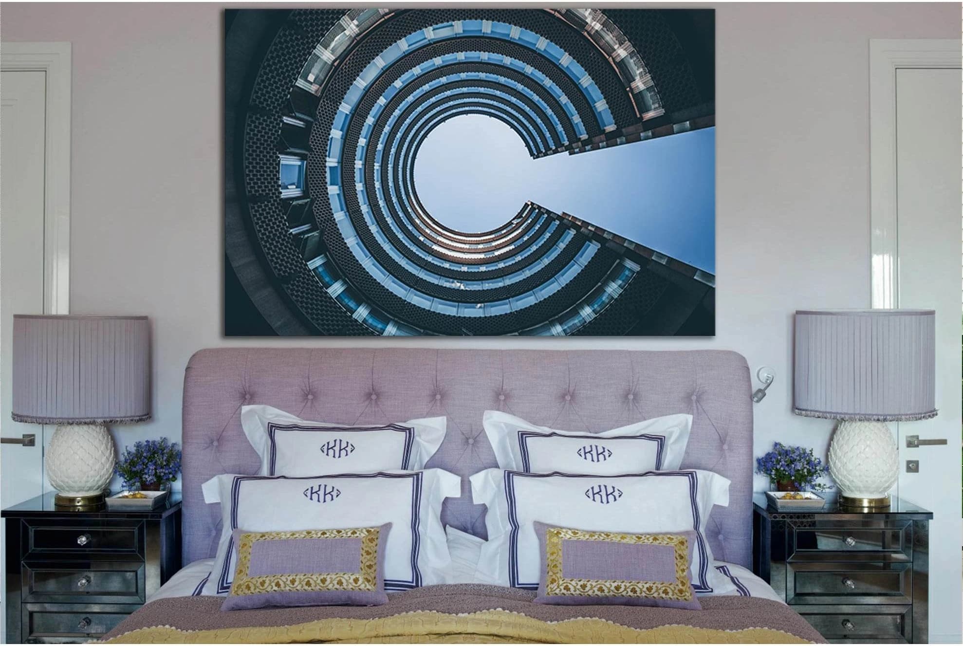 Beautiful Building Architecture №SL1415 Ready to Hang Canvas Print - Zellart Canvas Prints 0new, ALL_Products, Architecture
