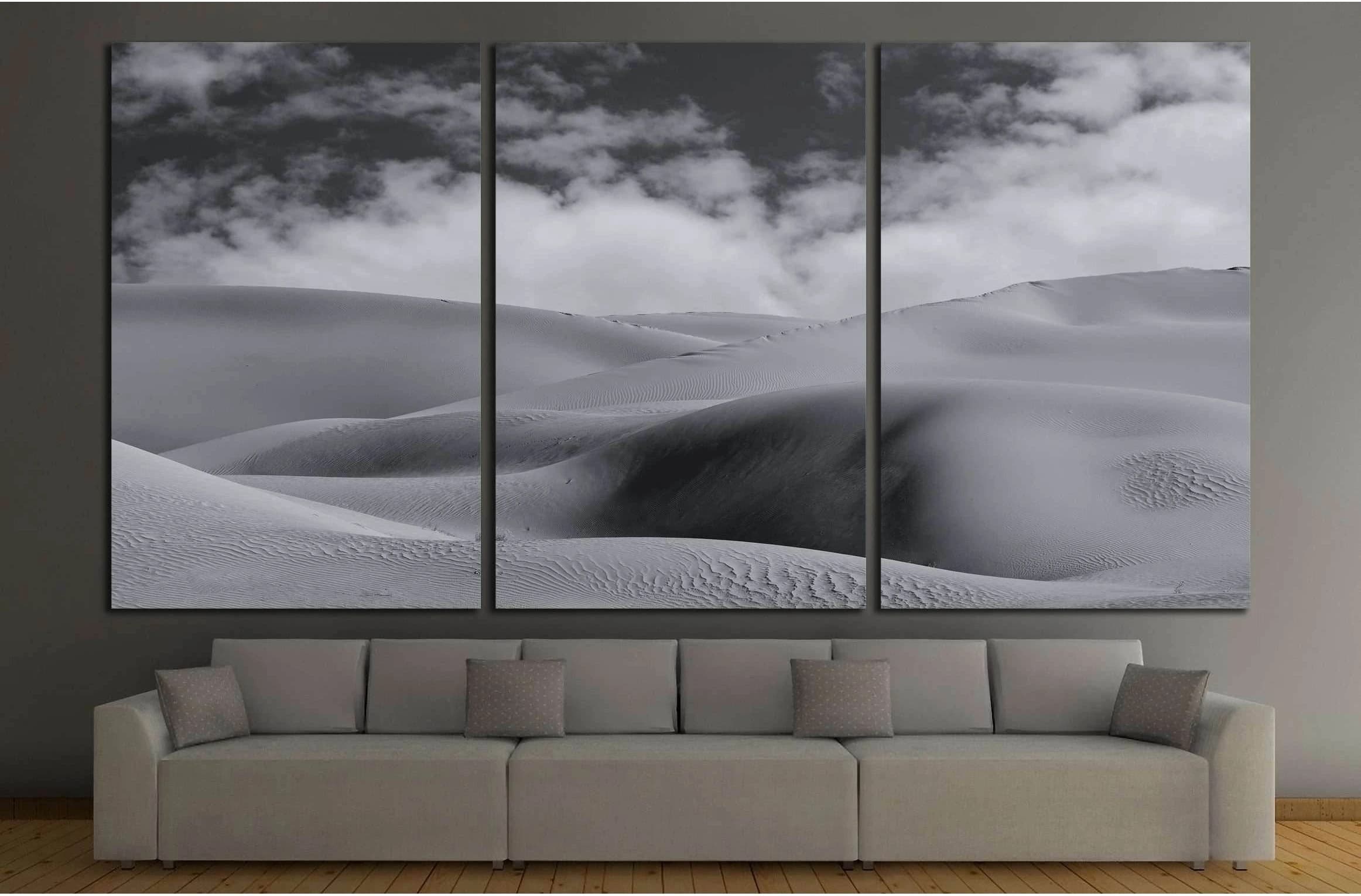 Beautiful Sand Dunes at the Imperial Sand Dunes California №2868 Ready to Hang Canvas Print - Zellart Canvas Prints ALL_Products, s-2868
