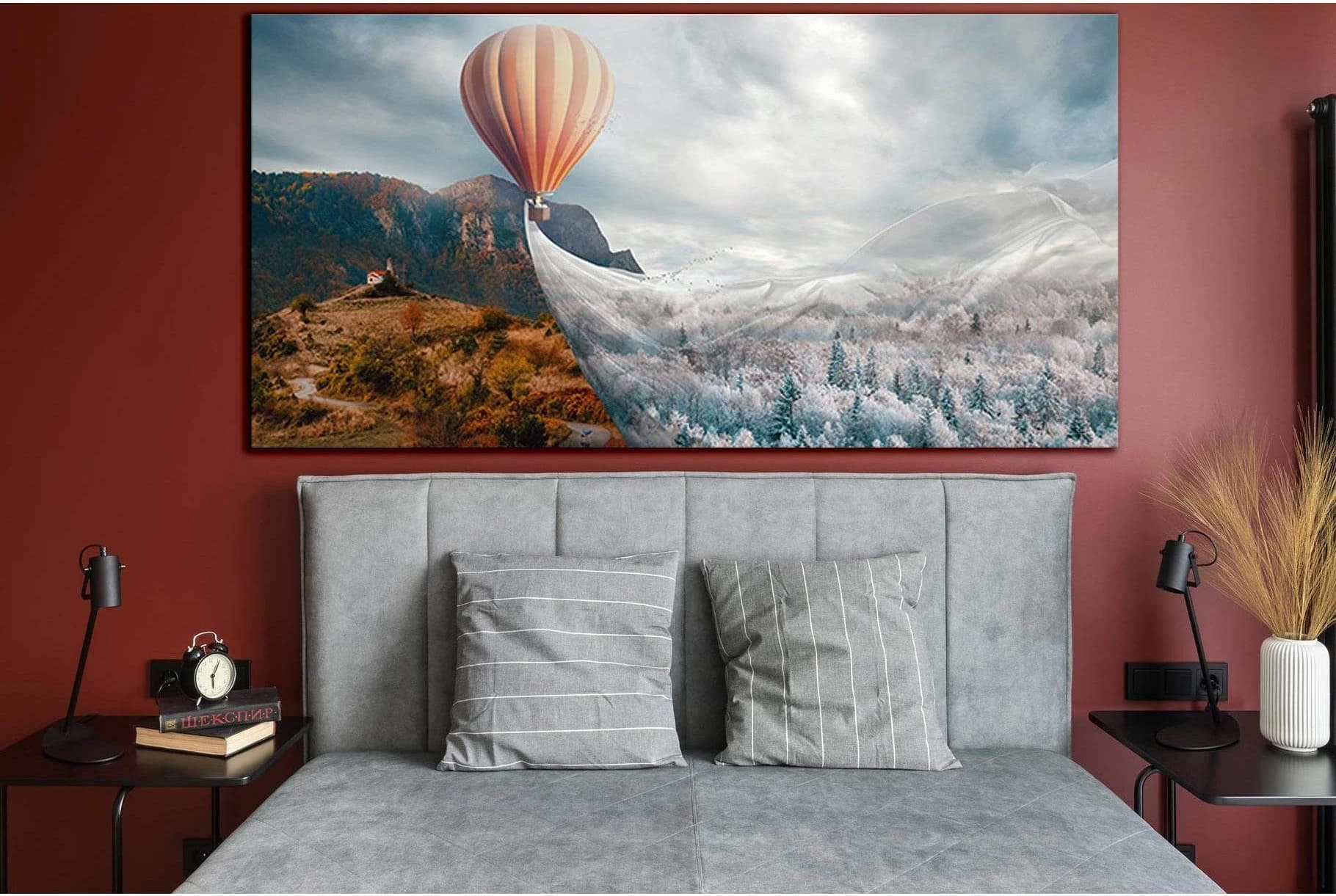 Changing The Season №SL1278 Ready to Hang Canvas Print - Zellart Canvas Prints 0new, ALL_Products, Fantasy And Sci Fi Wall Art