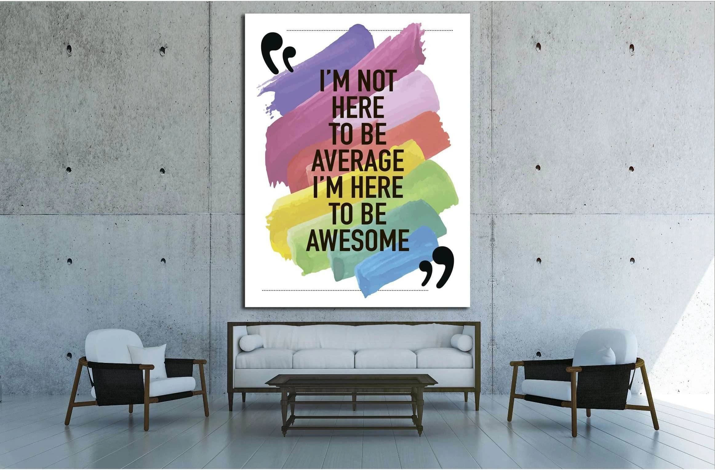 Motivational quote №4601 Ready to Hang Canvas Print - Zellart Canvas Prints 000Negative, ALL_Products, s-4601