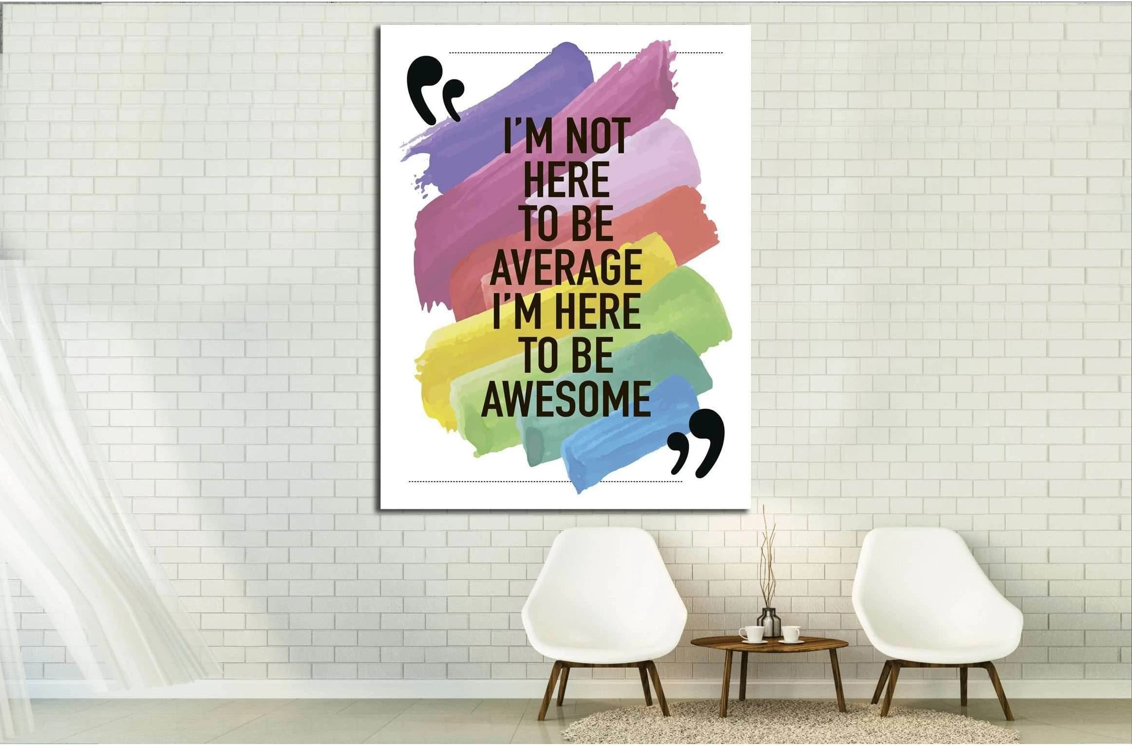 Motivational quote №4601 Ready to Hang Canvas Print - Zellart Canvas Prints 000Negative, ALL_Products, s-4601