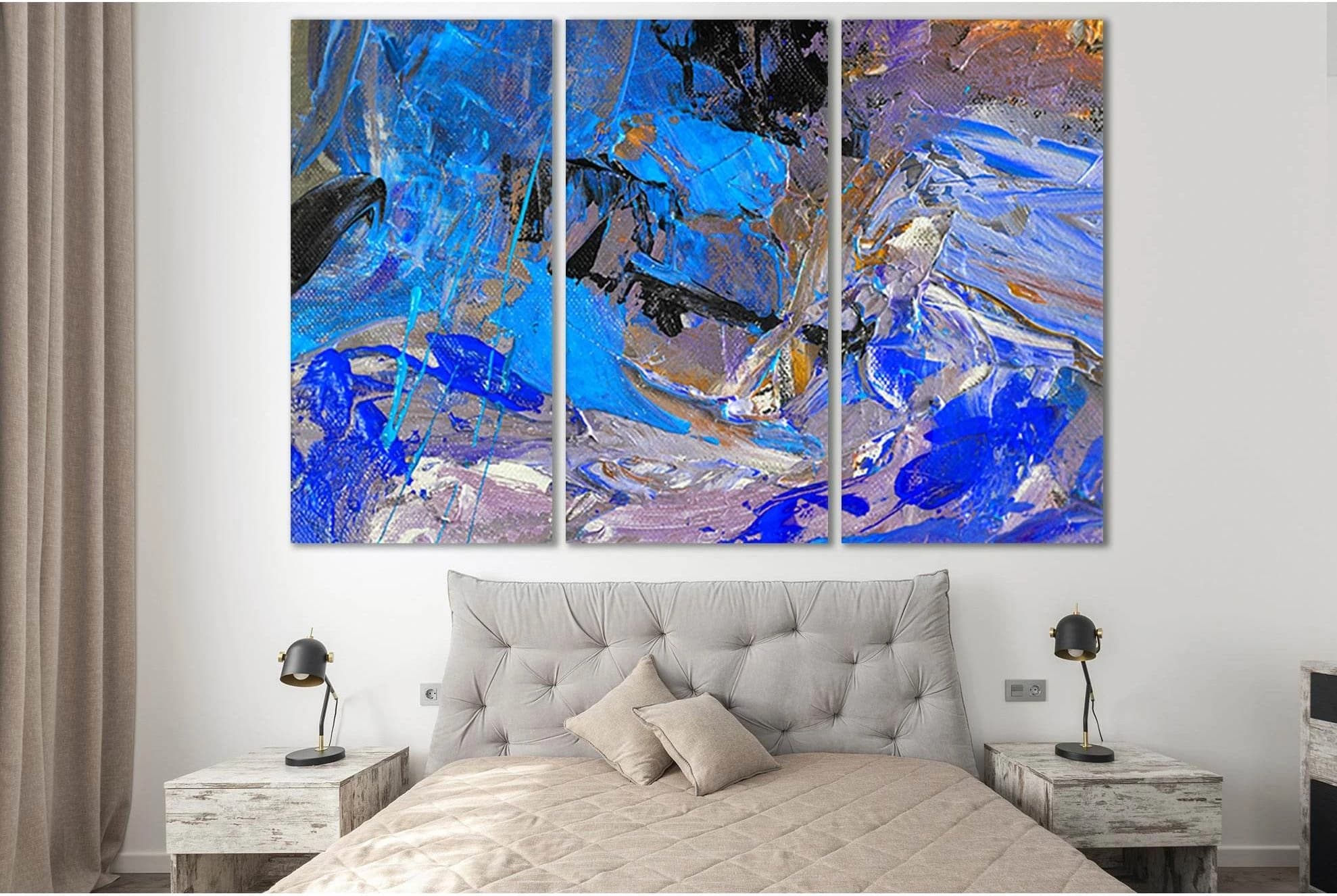 Nice Abstract Figurative Oil Painting №SL586 Ready to Hang Canvas Print - Zellart Canvas Prints 0new, ALL_Products, Oil Painting Wall Art