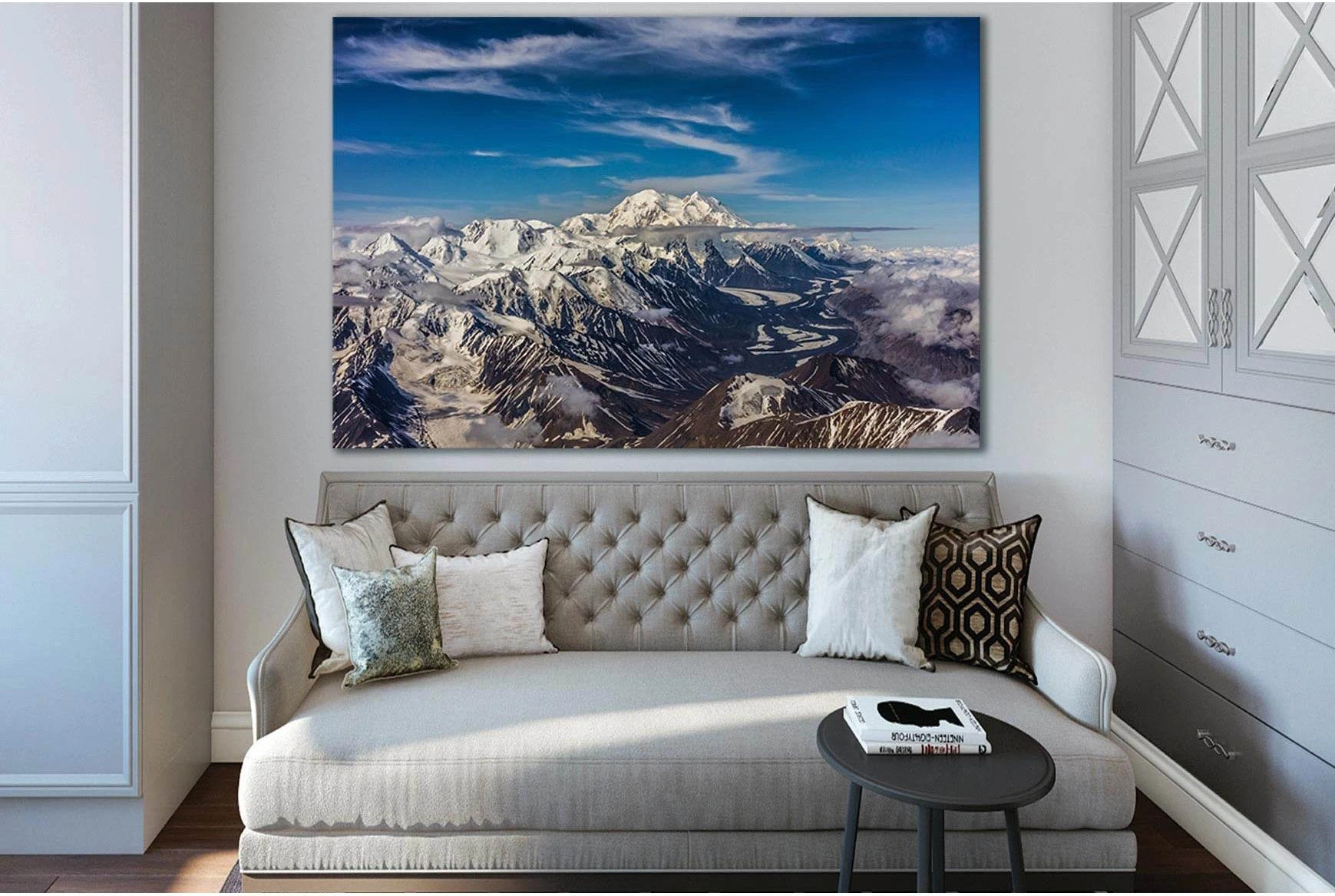 Snow Mountains And Clouds №SL1570 Ready to Hang Canvas PrintCanvas art arrives ready to hang, with hanging accessories included and no additional framing required. Every canvas print is hand-crafted, made on-demand at our workshop and expertly stretched a