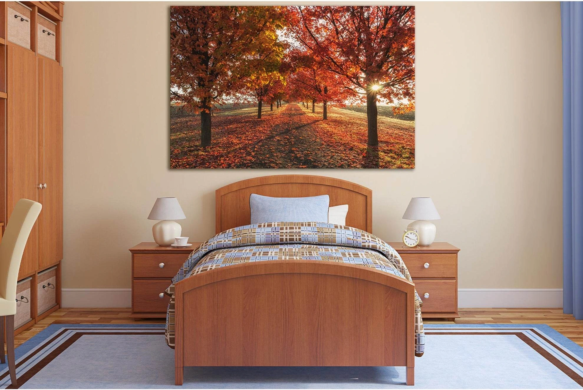 Autumn Fall Season Trees №SL1490 Ready to Hang Canvas PrintCanvas art arrives ready to hang, with hanging accessories included and no additional framing required. Every canvas print is hand-crafted, made on-demand at our workshop and expertly stretched ar