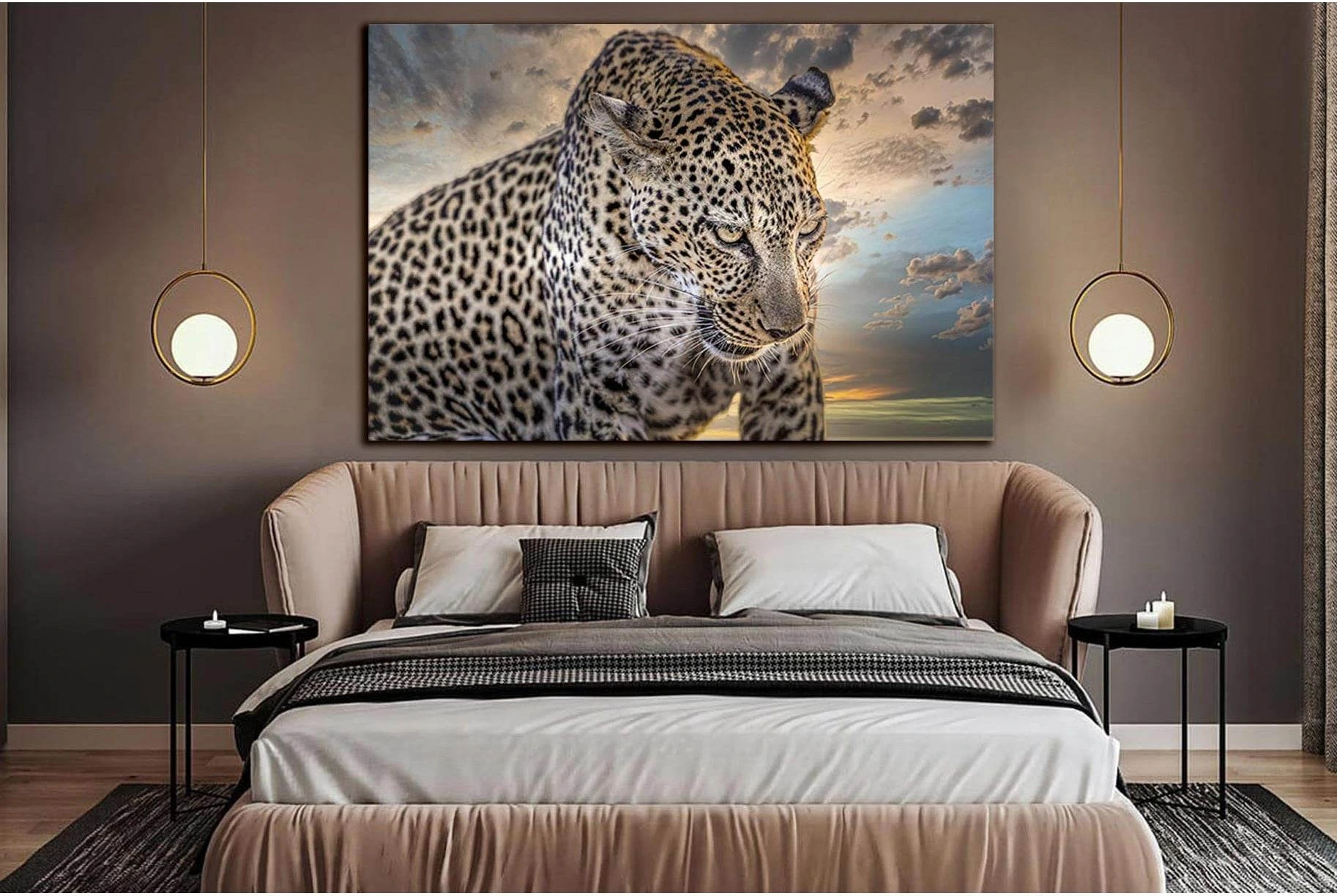 Beautiful Wild Leopard №SL1539 Ready to Hang Canvas PrintCanvas art arrives ready to hang, with hanging accessories included and no additional framing required. Every canvas print is hand-crafted, made on-demand at our workshop and expertly stretched arou
