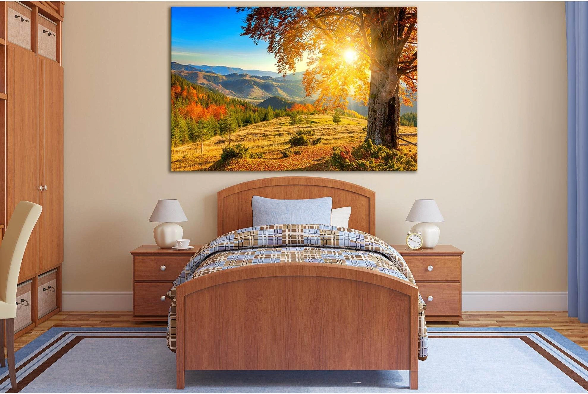 Early Autumn Morning №SL1499 Ready to Hang Canvas PrintCanvas art arrives ready to hang, with hanging accessories included and no additional framing required. Every canvas print is hand-crafted, made on-demand at our workshop and expertly stretched around