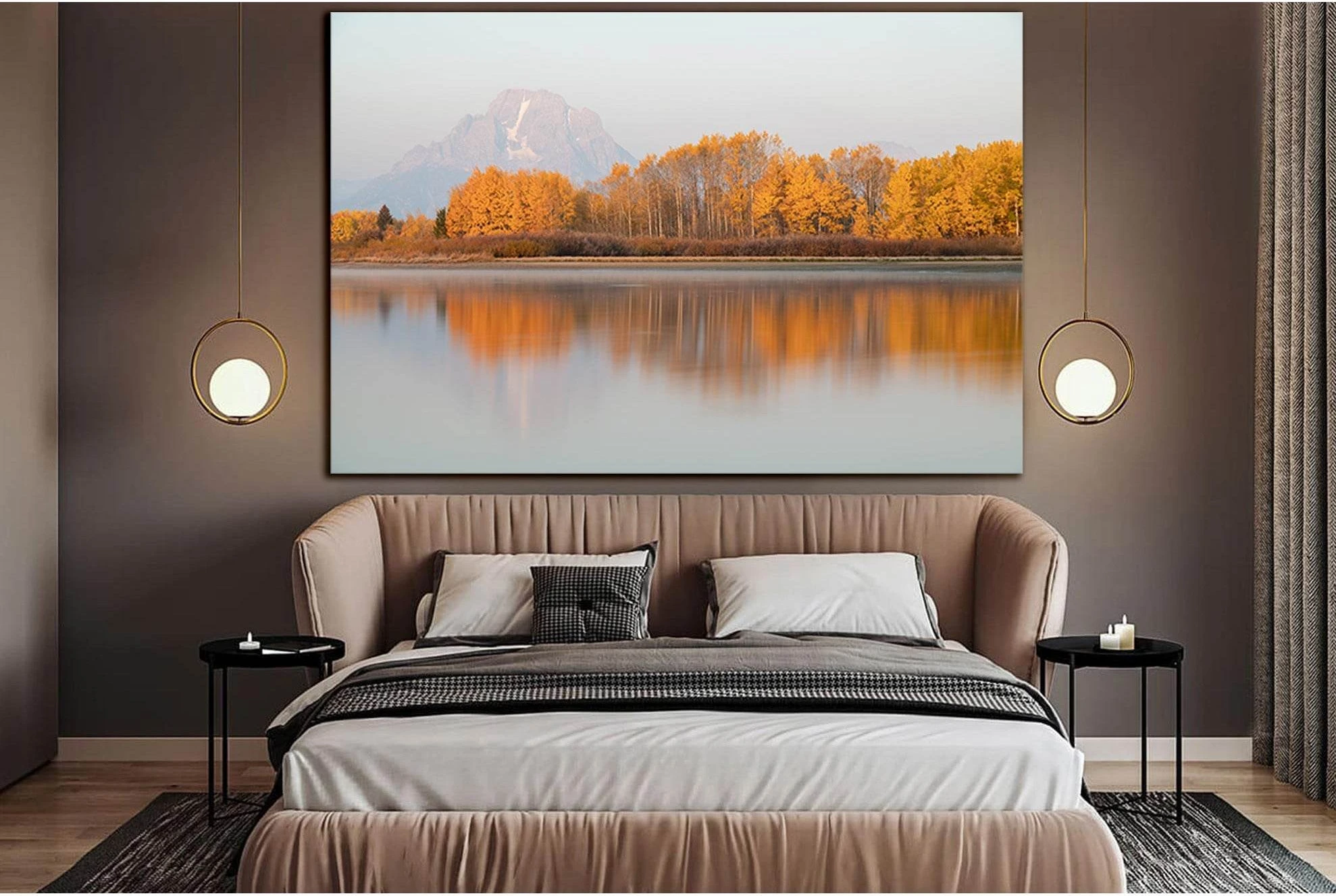 Beautiful Lake In Autumn №SL1472 Ready to Hang Canvas PrintCanvas art arrives ready to hang, with hanging accessories included and no additional framing required. Every canvas print is hand-crafted, made on-demand at our workshop and expertly stretched ar