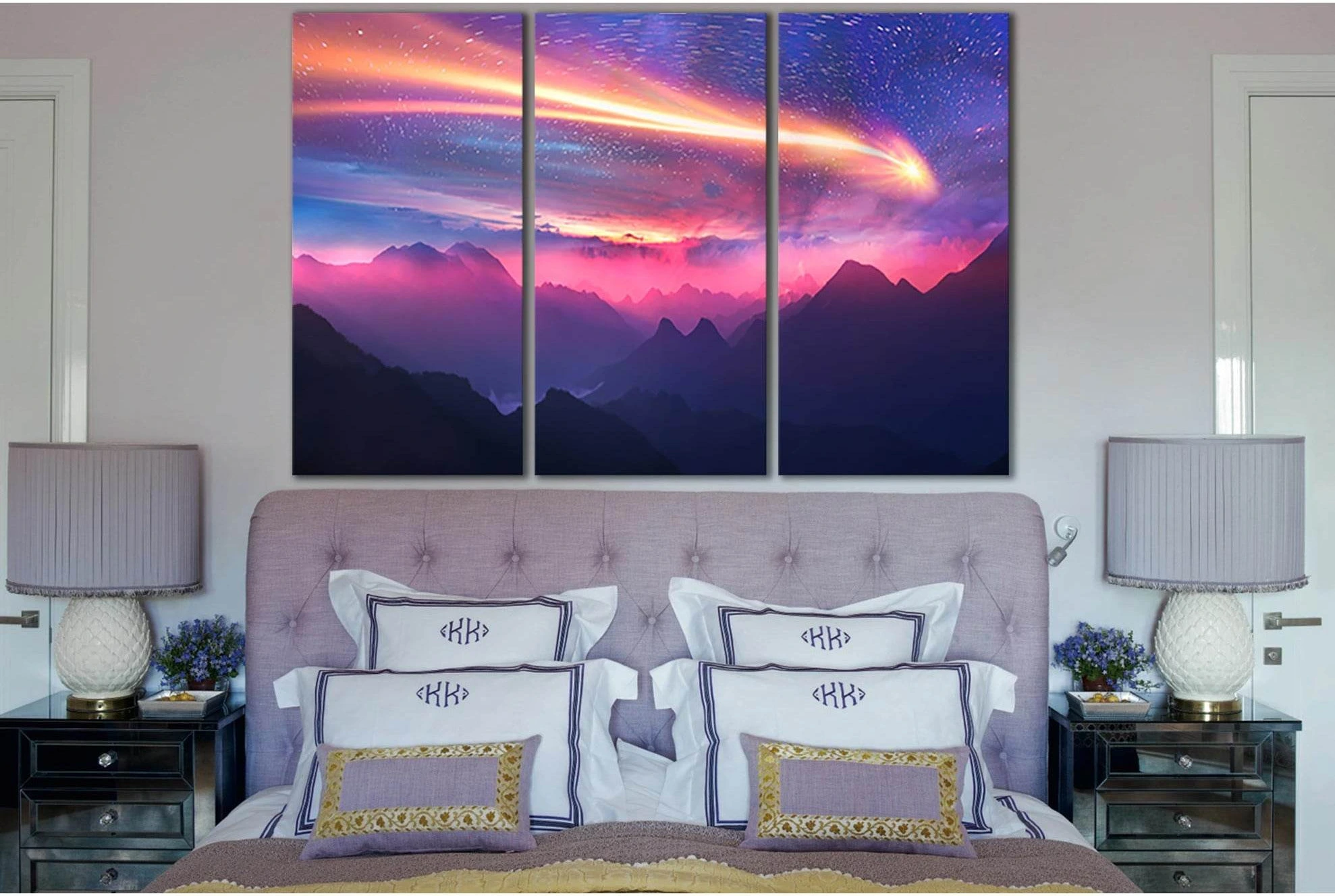 Dreamy Sky And Mountains Digital Art №SL1565 Ready to Hang Canvas PrintCanvas art arrives ready to hang, with hanging accessories included and no additional framing required. Every canvas print is hand-crafted, made on-demand at our workshop and expertly