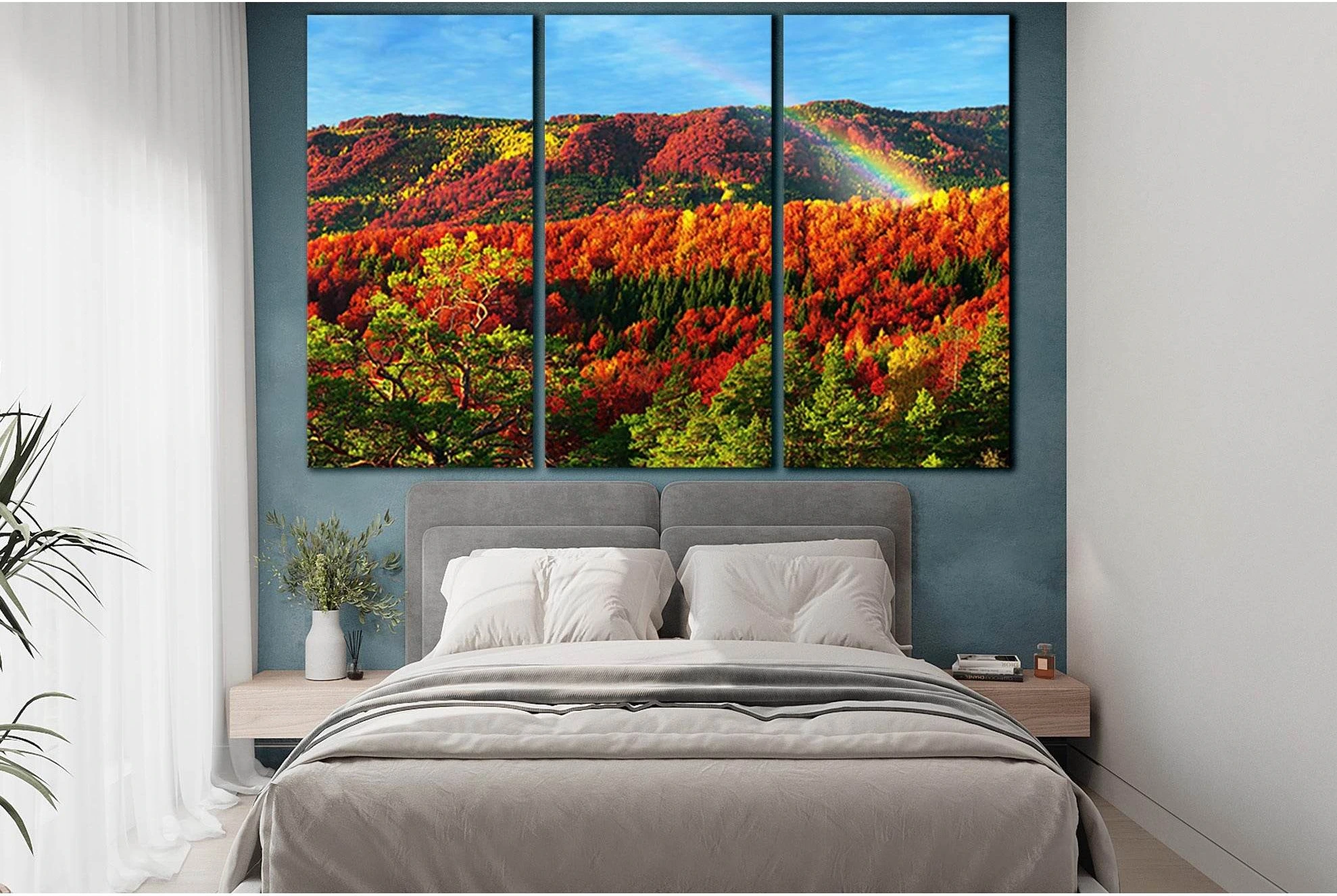 Rainbow Above The Autumn Forest №SL1500 Ready to Hang Canvas PrintCanvas art arrives ready to hang, with hanging accessories included and no additional framing required. Every canvas print is hand-crafted, made on-demand at our workshop and expertly stret