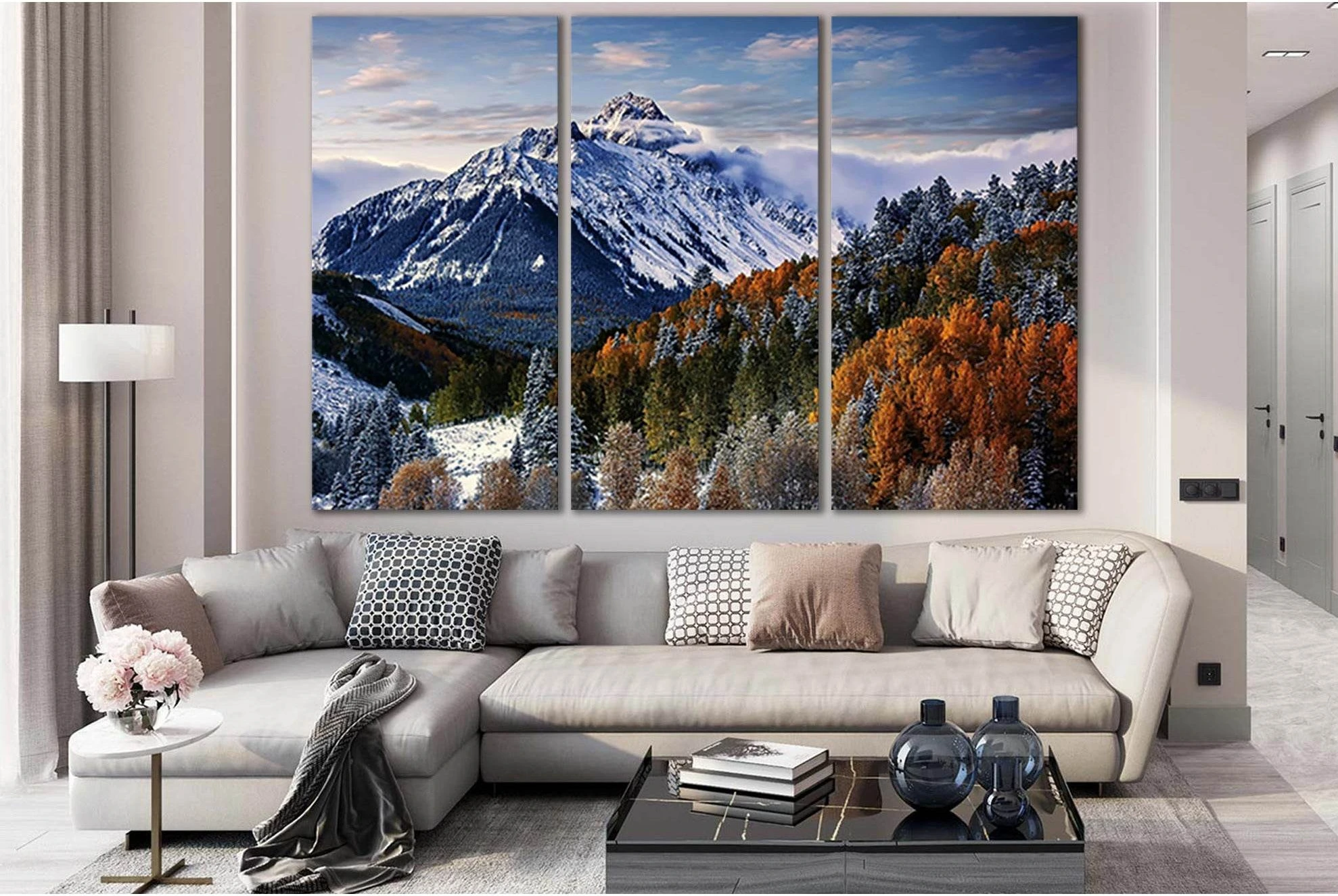 Winter In The Mountains №SL1566 Ready to Hang Canvas PrintCanvas art arrives ready to hang, with hanging accessories included and no additional framing required. Every canvas print is hand-crafted, made on-demand at our workshop and expertly stretched aro