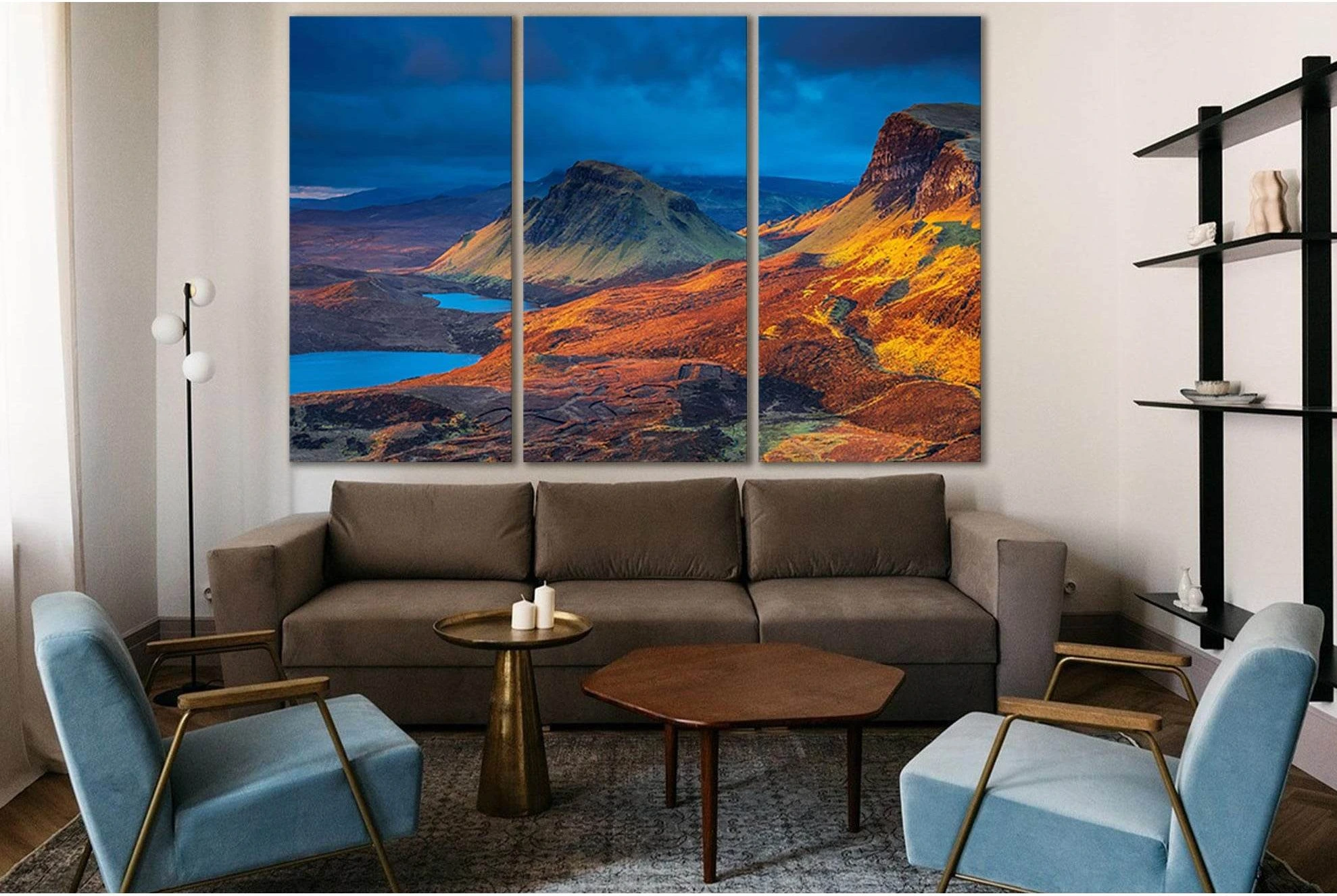Scotland Beautiful Mountains And Lake №SL1583 Ready to Hang Canvas PrintCanvas art arrives ready to hang, with hanging accessories included and no additional framing required. Every canvas print is hand-crafted, made on-demand at our workshop and expertly