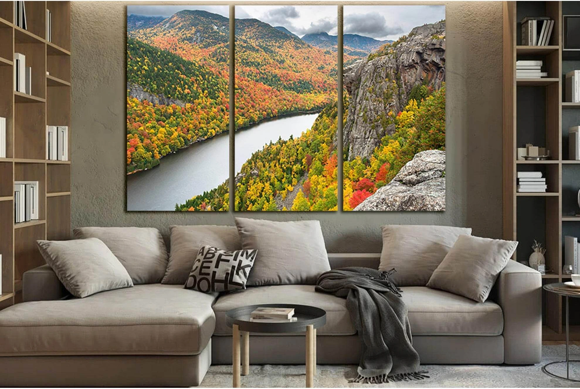 Adirondack Mountains Autumn №SL1475 Ready to Hang Canvas PrintCanvas art arrives ready to hang, with hanging accessories included and no additional framing required. Every canvas print is hand-crafted, made on-demand at our workshop and expertly stretched