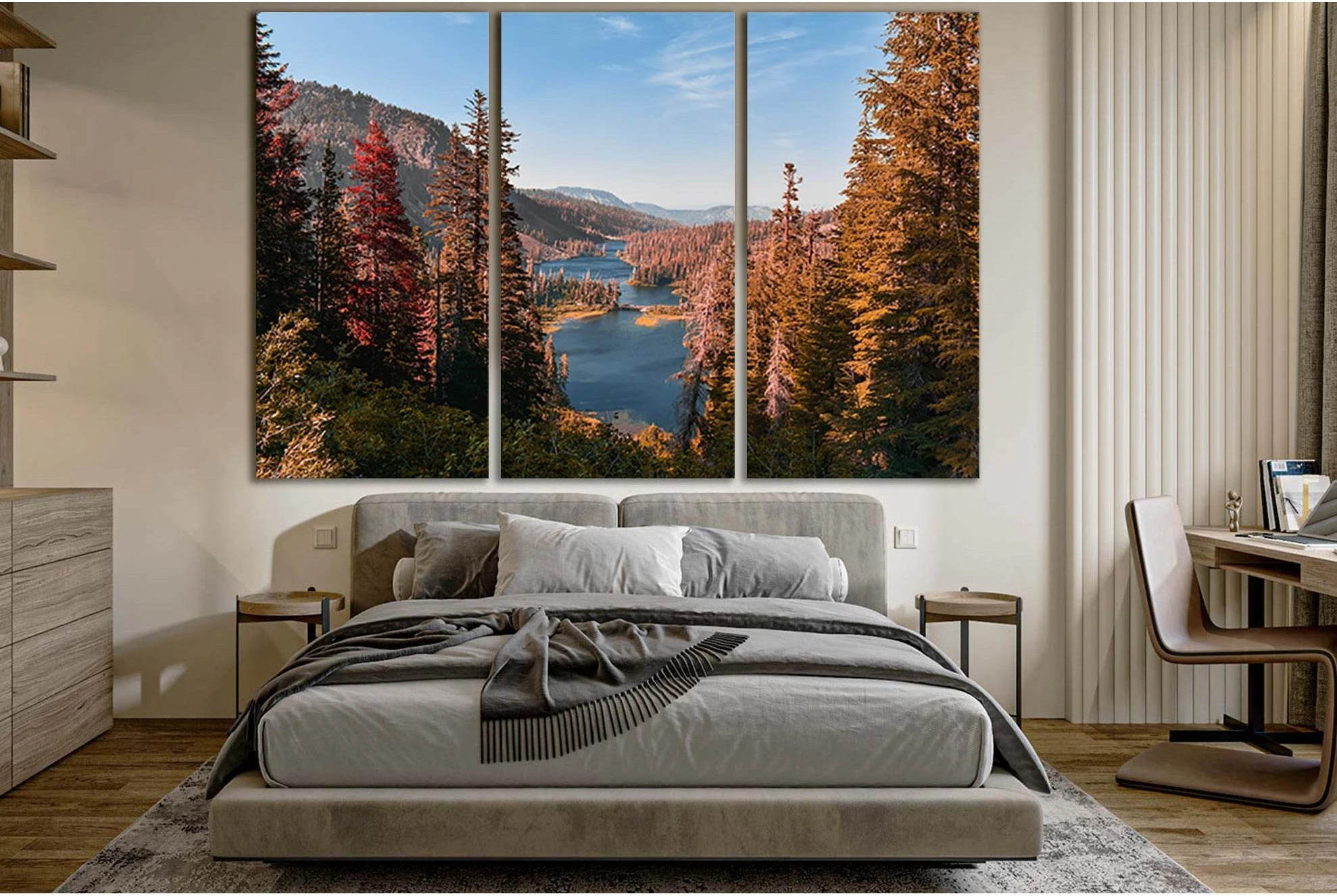 Beautiful Autumn Forest №SL1494 Ready to Hang Canvas PrintCanvas art arrives ready to hang, with hanging accessories included and no additional framing required. Every canvas print is hand-crafted, made on-demand at our workshop and expertly stretched aro