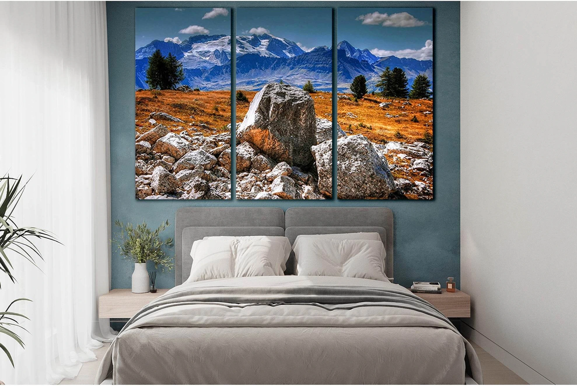 Mountain Landscape Italy №SL1564 Ready to Hang Canvas PrintCanvas art arrives ready to hang, with hanging accessories included and no additional framing required. Every canvas print is hand-crafted, made on-demand at our workshop and expertly stretched ar