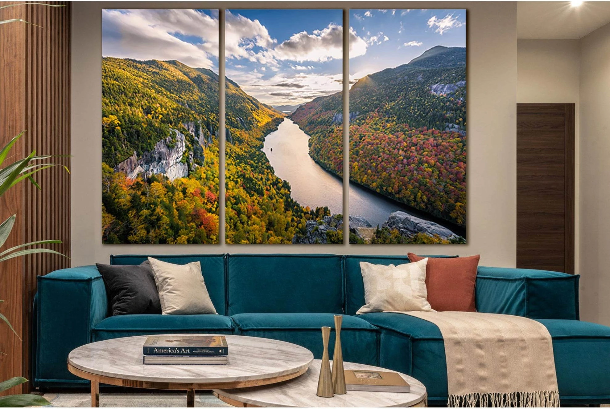 River Mountains Fall Clouds Tree №SL1477 Ready to Hang Canvas PrintCanvas art arrives ready to hang, with hanging accessories included and no additional framing required. Every canvas print is hand-crafted, made on-demand at our workshop and expertly stre