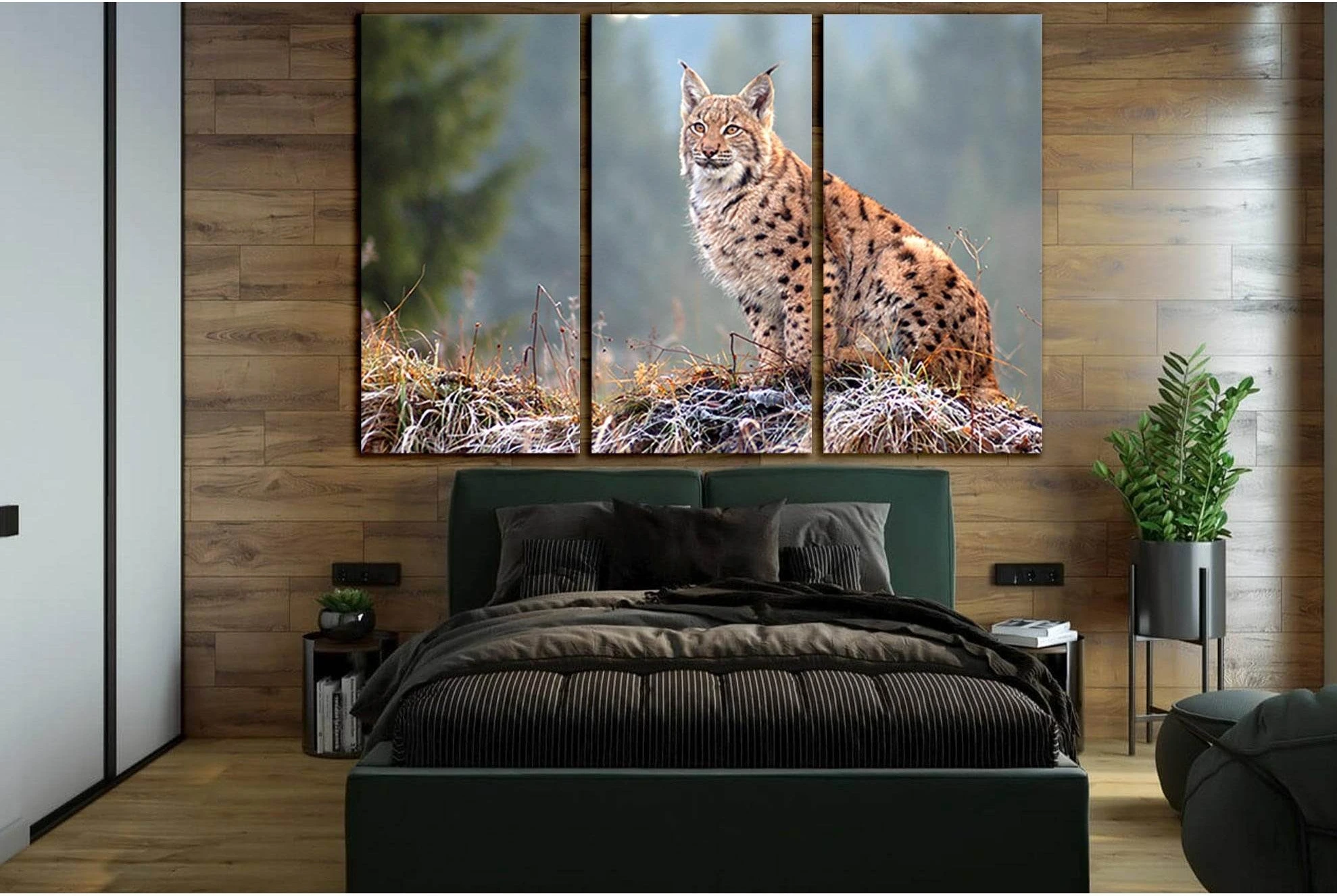 The Eurasian lynx №SL1541 Ready to Hang Canvas PrintCanvas art arrives ready to hang, with hanging accessories included and no additional framing required. Every canvas print is hand-crafted, made on-demand at our workshop and expertly stretched around 10