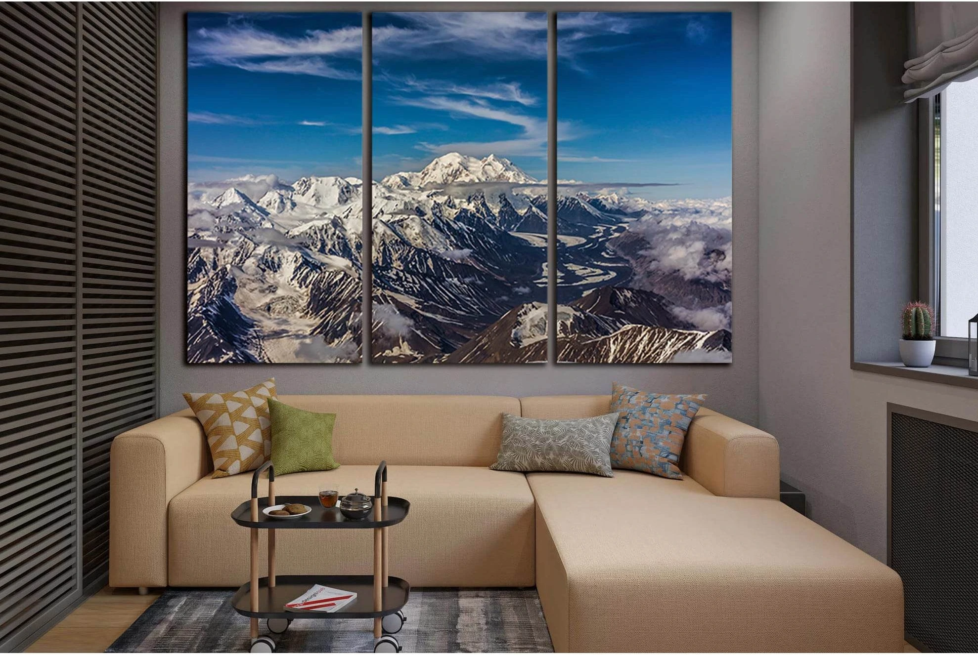 Snow Mountains And Clouds №SL1570 Ready to Hang Canvas PrintCanvas art arrives ready to hang, with hanging accessories included and no additional framing required. Every canvas print is hand-crafted, made on-demand at our workshop and expertly stretched a