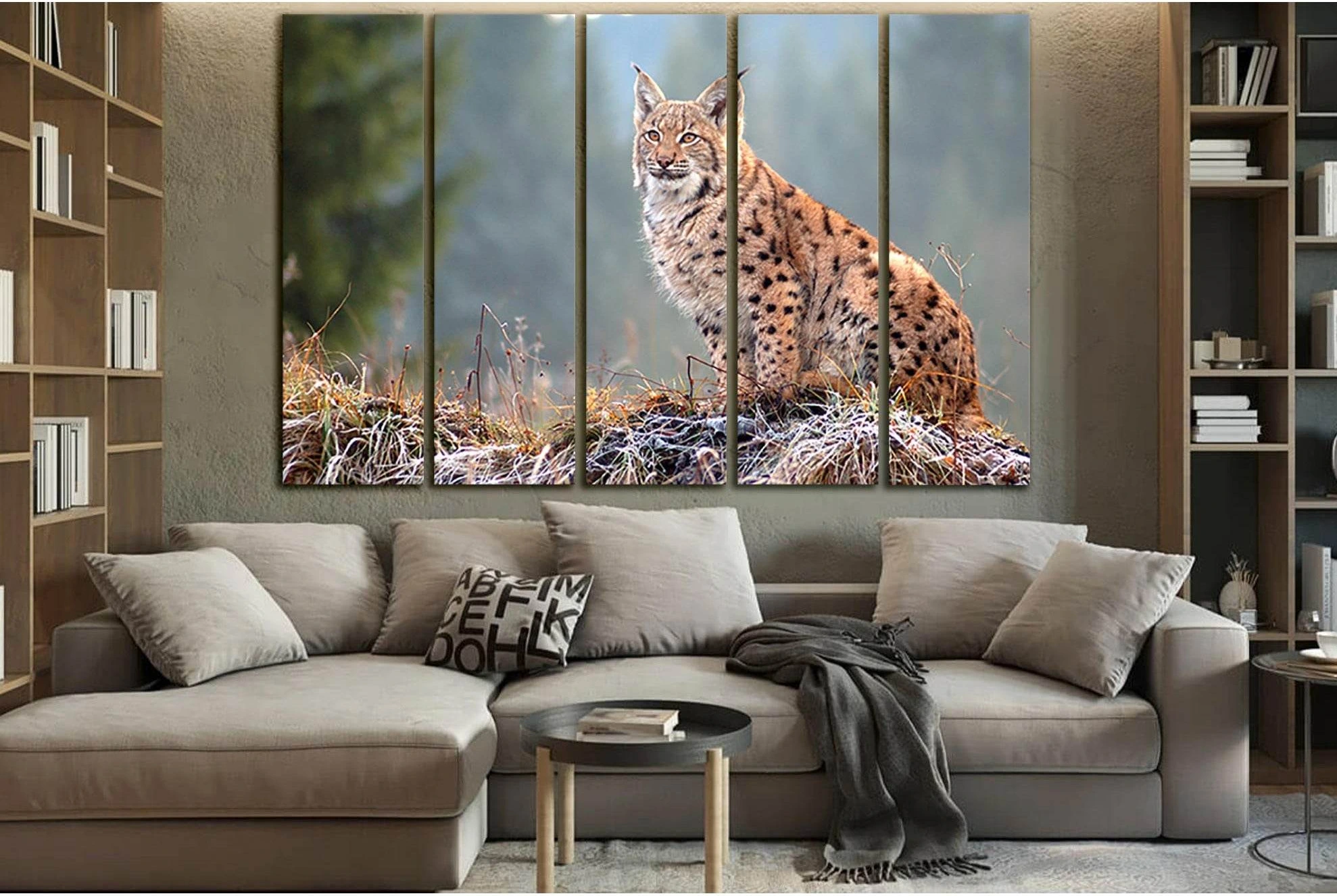 The Eurasian lynx №SL1541 Ready to Hang Canvas PrintCanvas art arrives ready to hang, with hanging accessories included and no additional framing required. Every canvas print is hand-crafted, made on-demand at our workshop and expertly stretched around 10