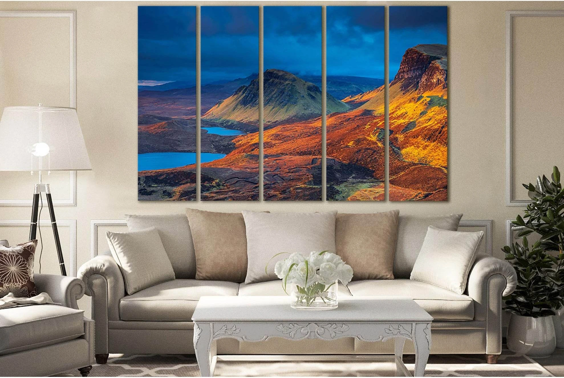 Scotland Beautiful Mountains And Lake №SL1583 Ready to Hang Canvas PrintCanvas art arrives ready to hang, with hanging accessories included and no additional framing required. Every canvas print is hand-crafted, made on-demand at our workshop and expertly