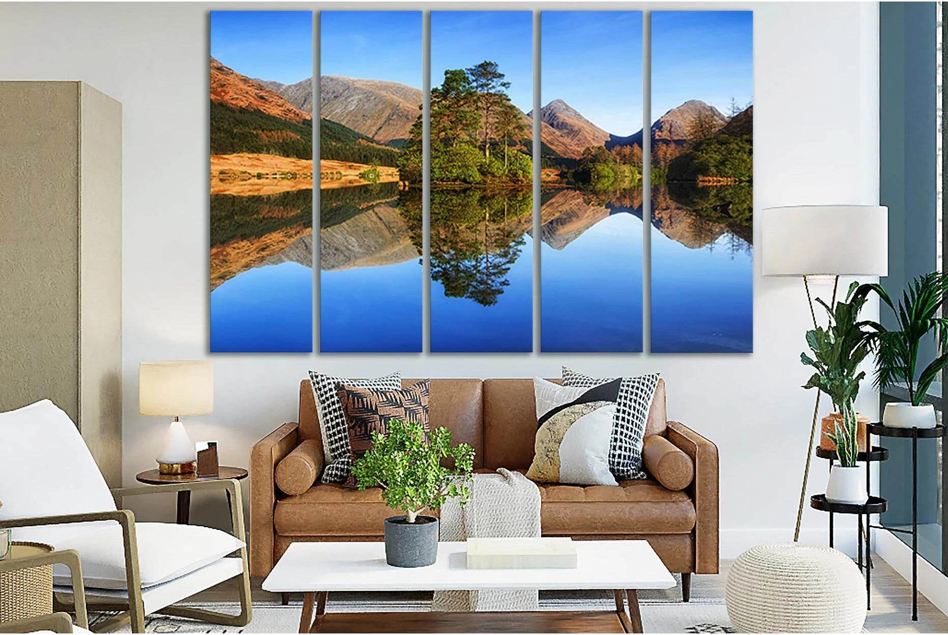 Autumn Mountain Lake Reflection №SL1476 Ready to Hang Canvas PrintCanvas art arrives ready to hang, with hanging accessories included and no additional framing required. Every canvas print is hand-crafted, made on-demand at our workshop and expertly stret