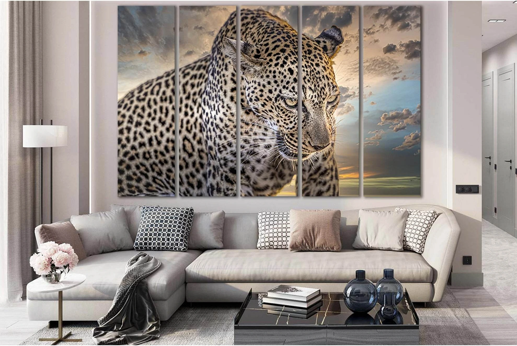 Beautiful Wild Leopard №SL1539 Ready to Hang Canvas PrintCanvas art arrives ready to hang, with hanging accessories included and no additional framing required. Every canvas print is hand-crafted, made on-demand at our workshop and expertly stretched arou