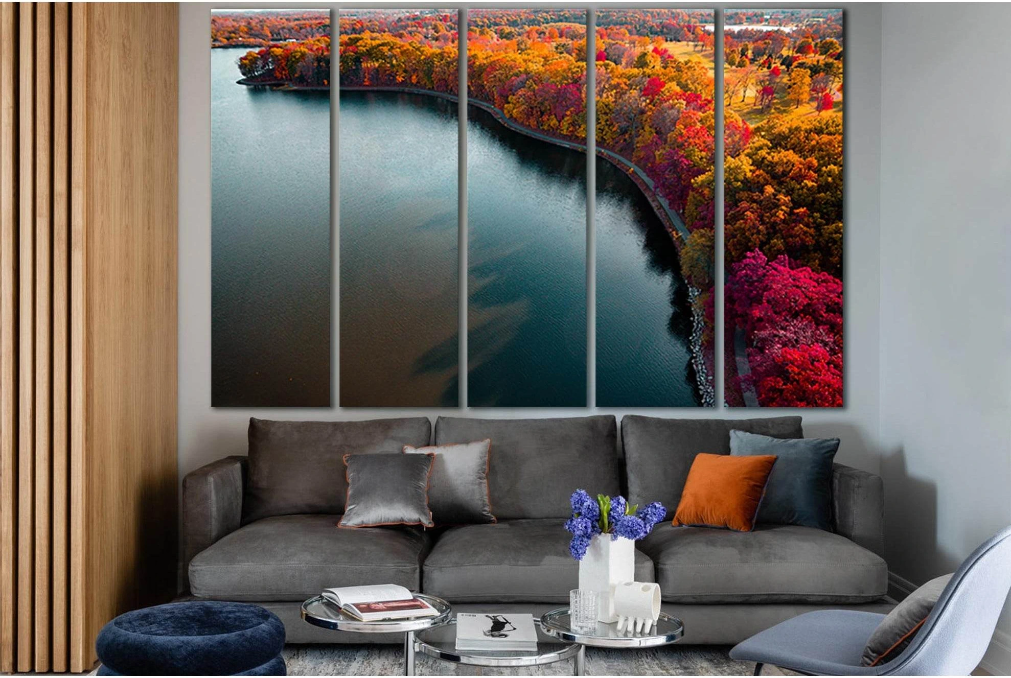 Autumn Lake Boundary Path №SL1492 Ready to Hang Canvas PrintCanvas art arrives ready to hang, with hanging accessories included and no additional framing required. Every canvas print is hand-crafted, made on-demand at our workshop and expertly stretched a