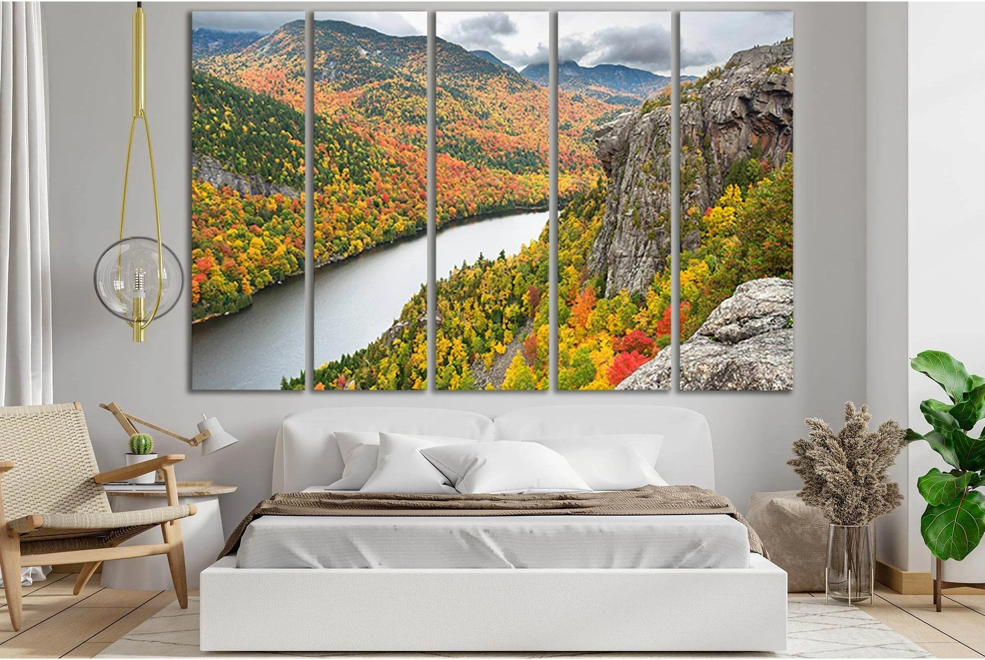 Adirondack Mountains Autumn №SL1475 Ready to Hang Canvas PrintCanvas art arrives ready to hang, with hanging accessories included and no additional framing required. Every canvas print is hand-crafted, made on-demand at our workshop and expertly stretched