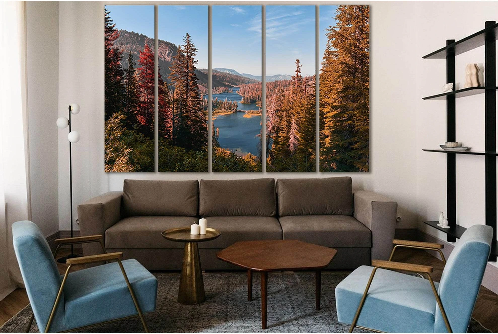 Beautiful Autumn Forest №SL1494 Ready to Hang Canvas PrintCanvas art arrives ready to hang, with hanging accessories included and no additional framing required. Every canvas print is hand-crafted, made on-demand at our workshop and expertly stretched aro