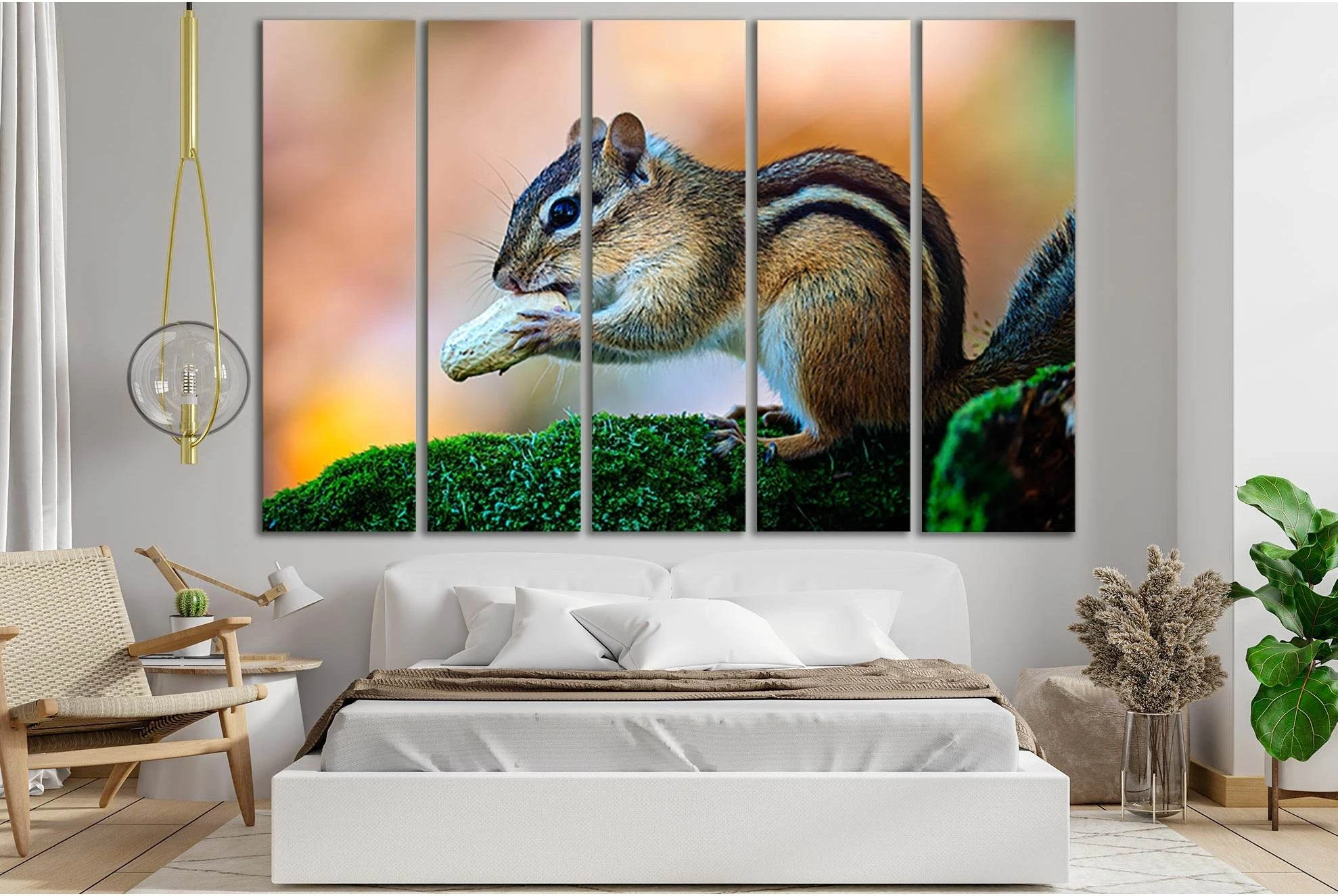 Little Chipmunk With Nuts №SL1516 Ready to Hang Canvas PrintCanvas art arrives ready to hang, with hanging accessories included and no additional framing required. Every canvas print is hand-crafted, made on-demand at our workshop and expertly stretched a