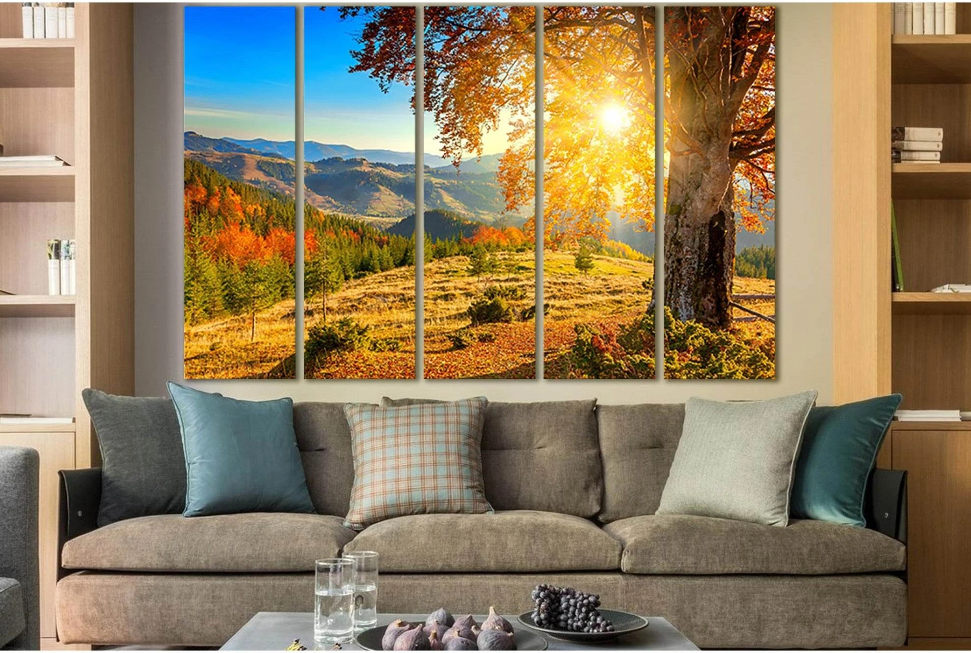 Early Autumn Morning №SL1499 Ready to Hang Canvas PrintCanvas art arrives ready to hang, with hanging accessories included and no additional framing required. Every canvas print is hand-crafted, made on-demand at our workshop and expertly stretched around