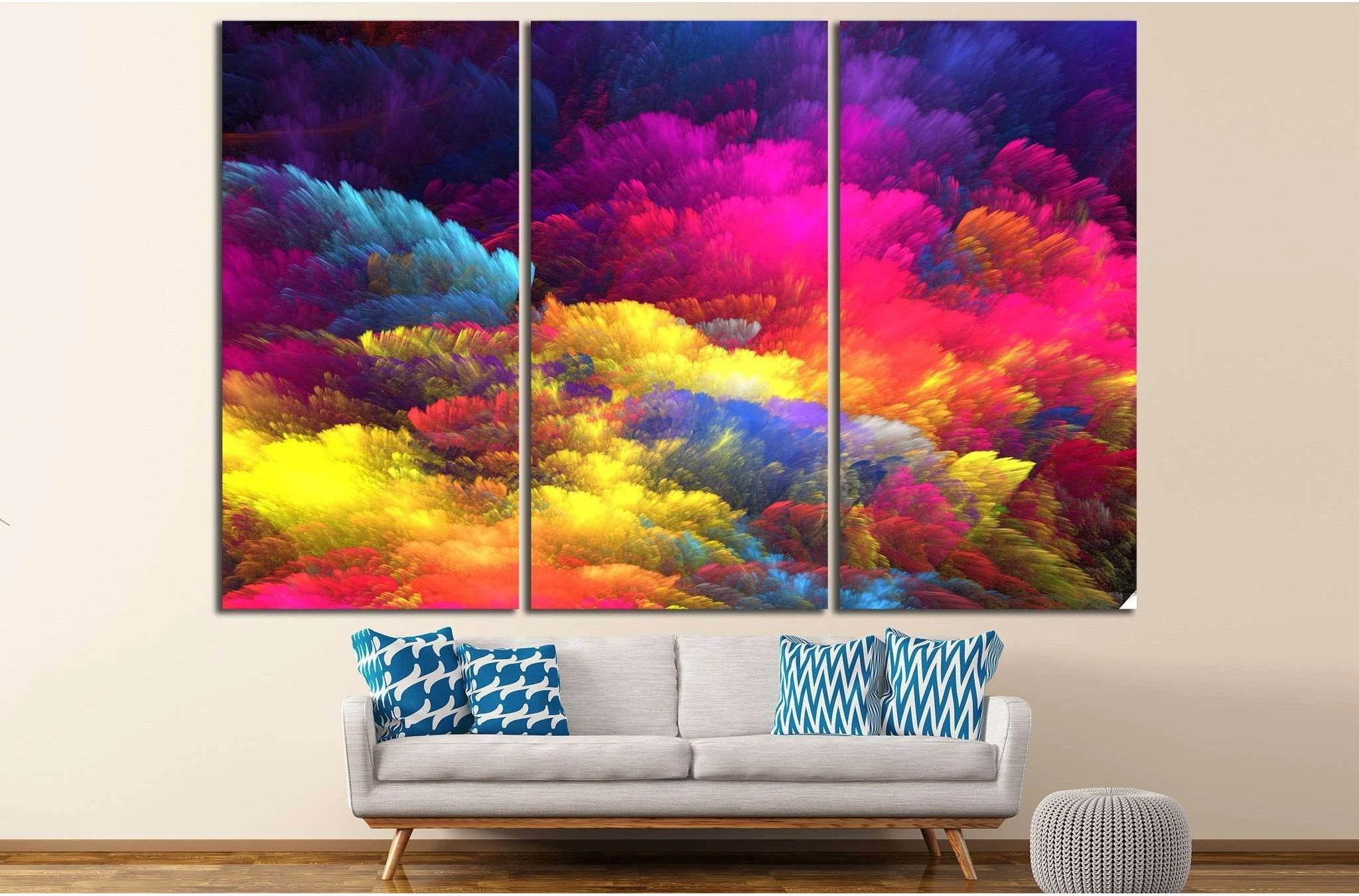 Abstract Background №1041 Ready to Hang Canvas Print - Zellart Canvas Prints ALL_Products, s-1041