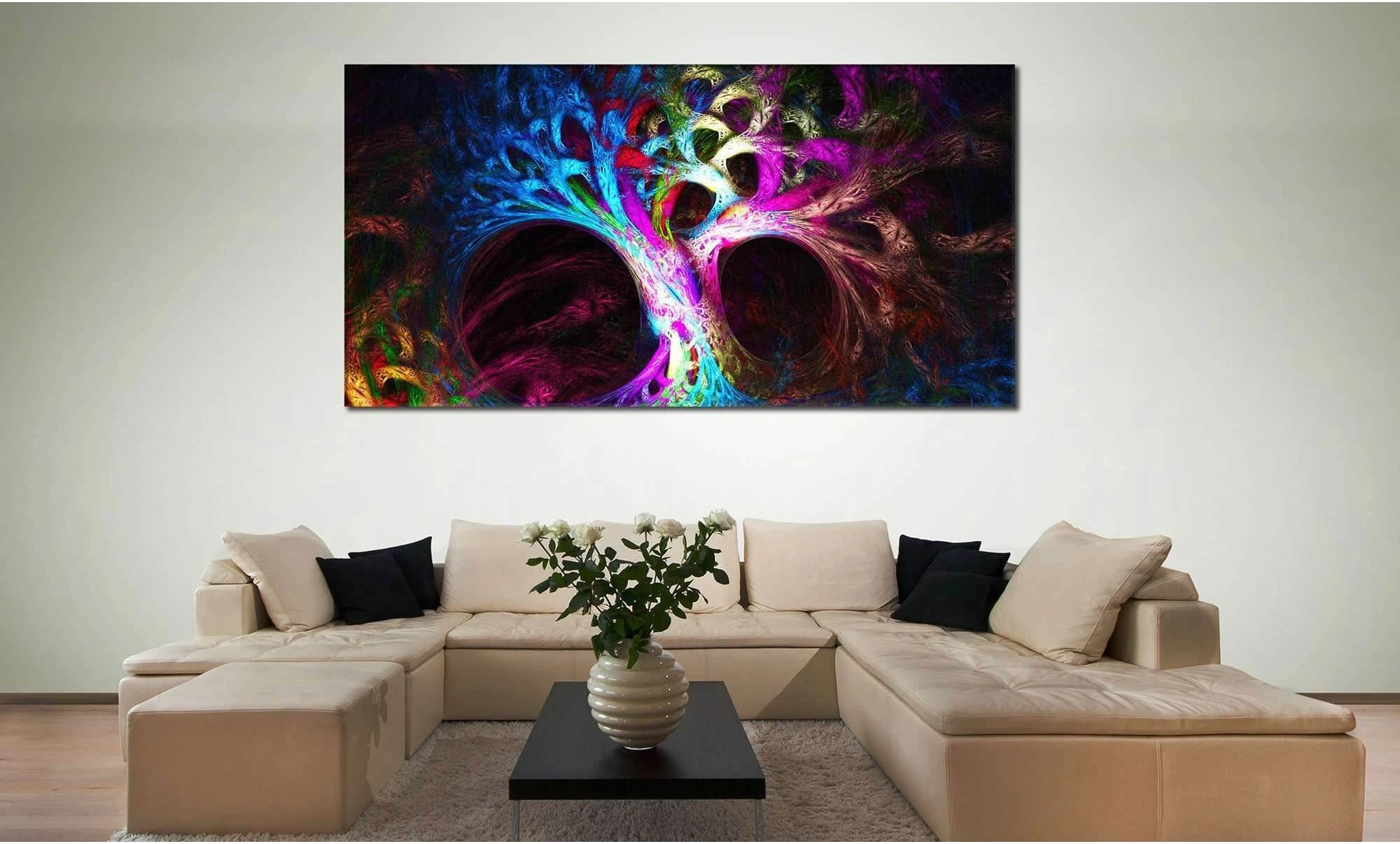 Abstract Tree №841 Ready to Hang Canvas Print - Zellart Canvas Prints ALL_Products, autopostr_pinterest_65155, autopostr_pinterest_65157, autopostr_pinterest_65158, autopostr_pinterest_65160