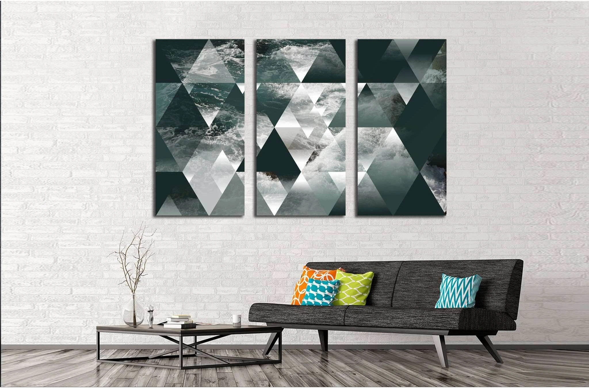 Abstraction №549 Ready to Hang Canvas Print - Zellart Canvas Prints ALL_Products, s-549
