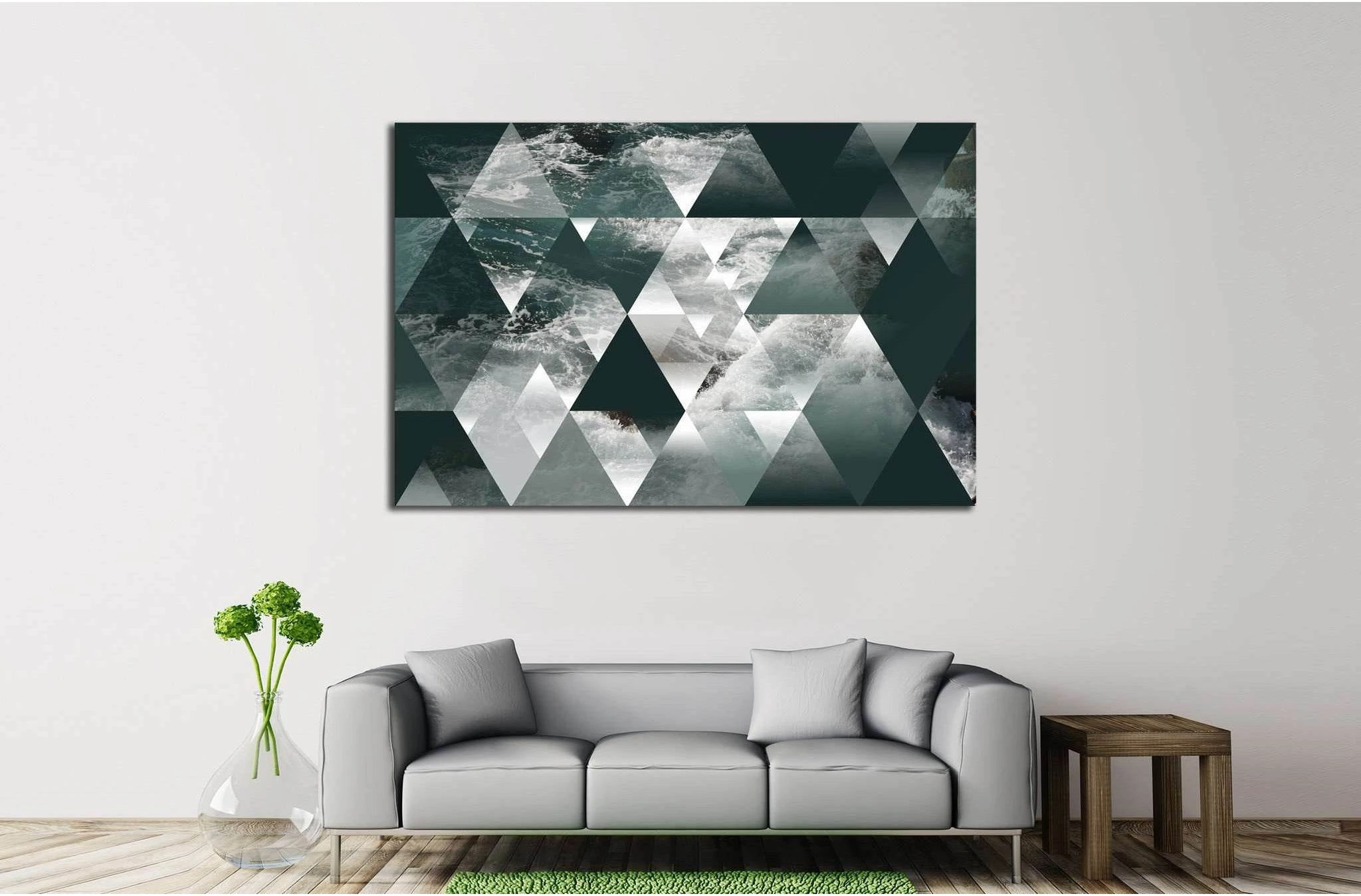Abstraction №549 Ready to Hang Canvas Print - Zellart Canvas Prints ALL_Products, s-549
