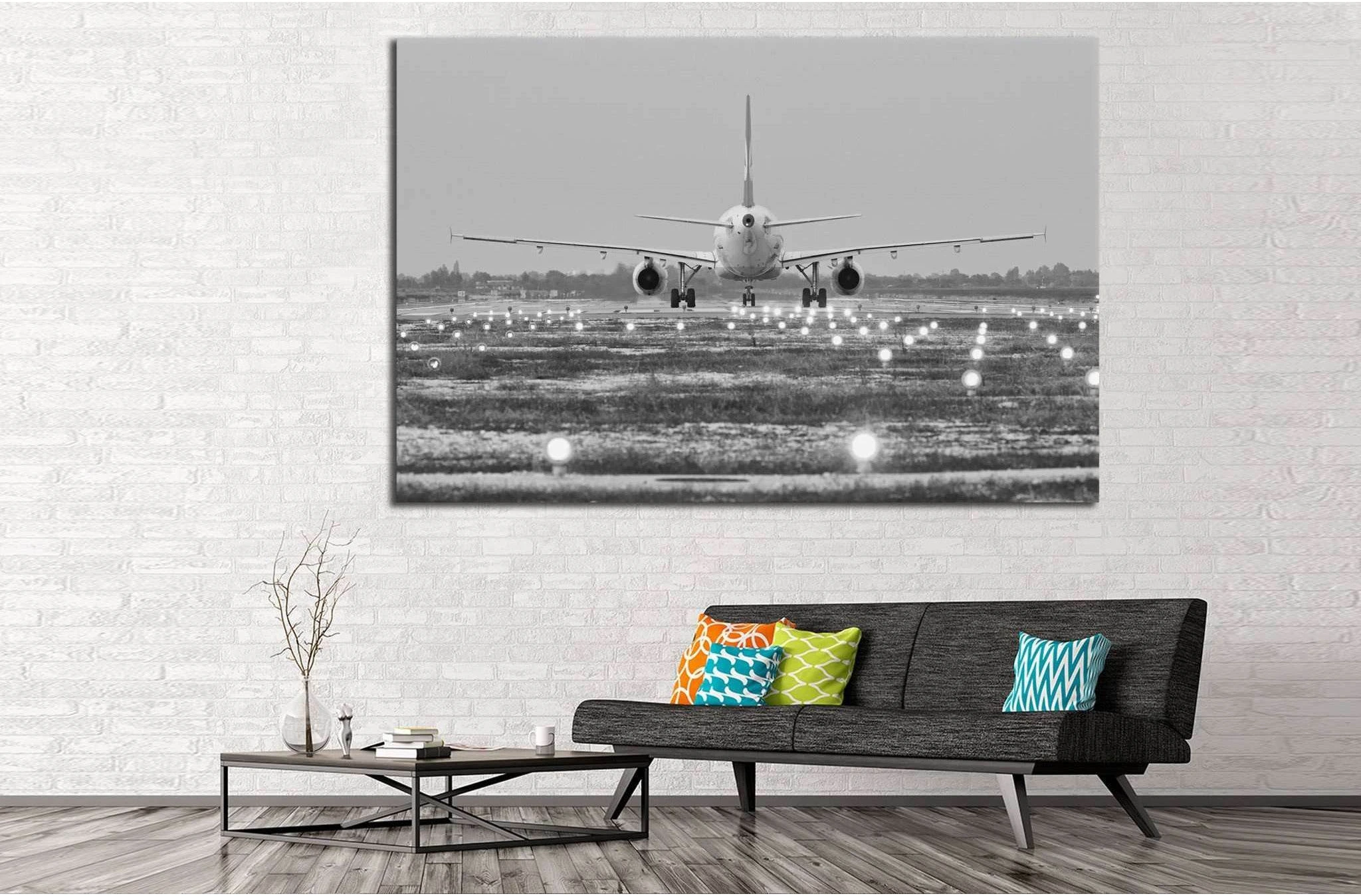 Airplane №148 Ready to Hang Canvas Print - Zellart Canvas Prints ALL_Products, wd-148