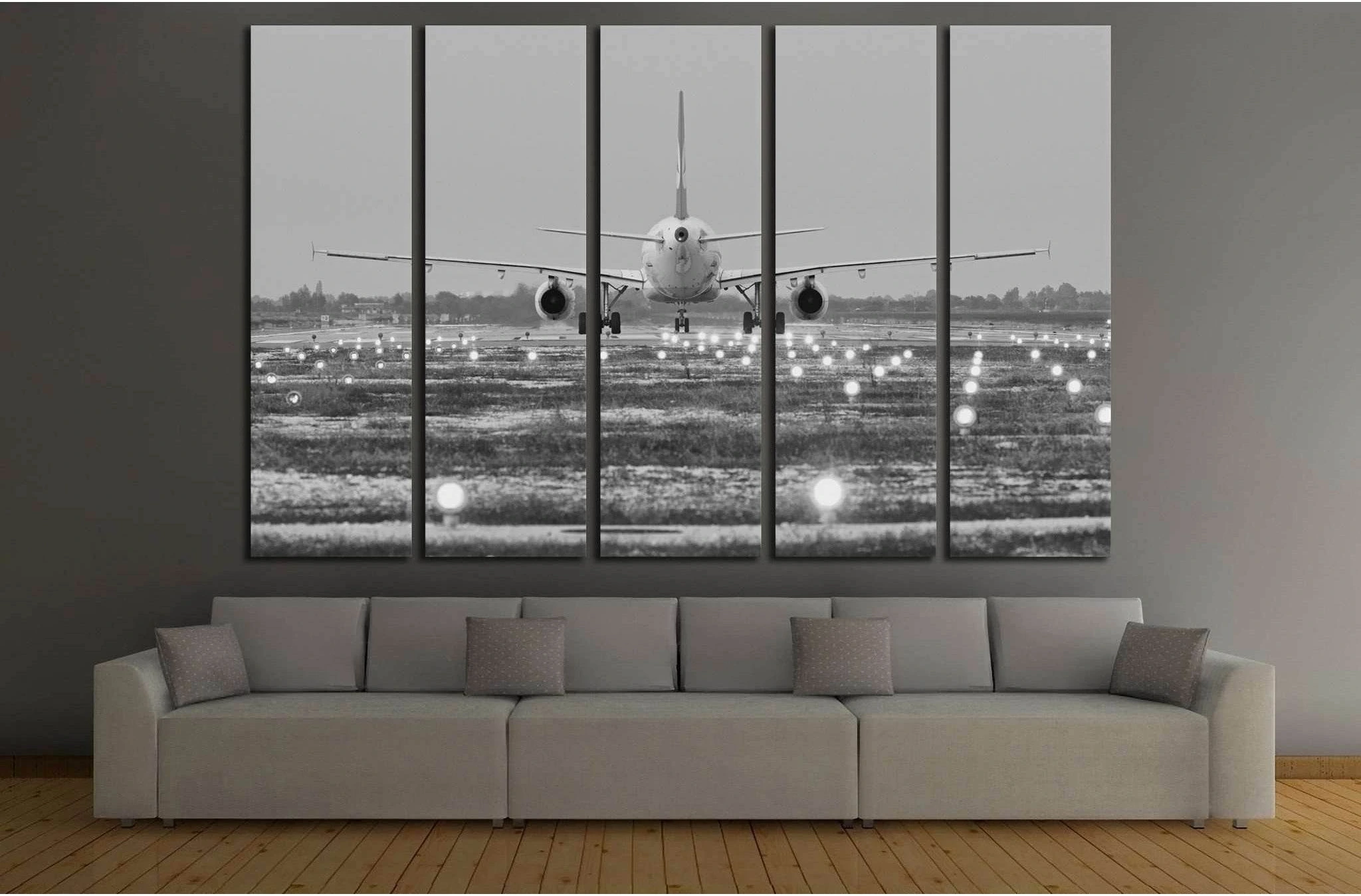Airplane №148 Ready to Hang Canvas Print - Zellart Canvas Prints ALL_Products, wd-148