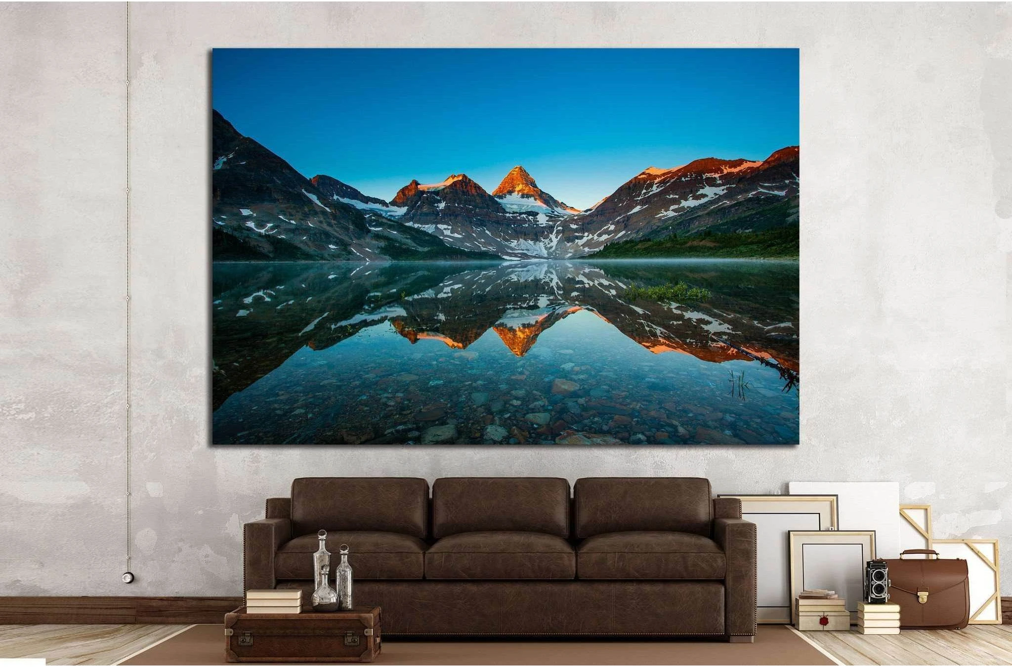 Alberta, Canada №25 Ready to Hang Canvas Print - Zellart Canvas Prints ALL_Products, s-25