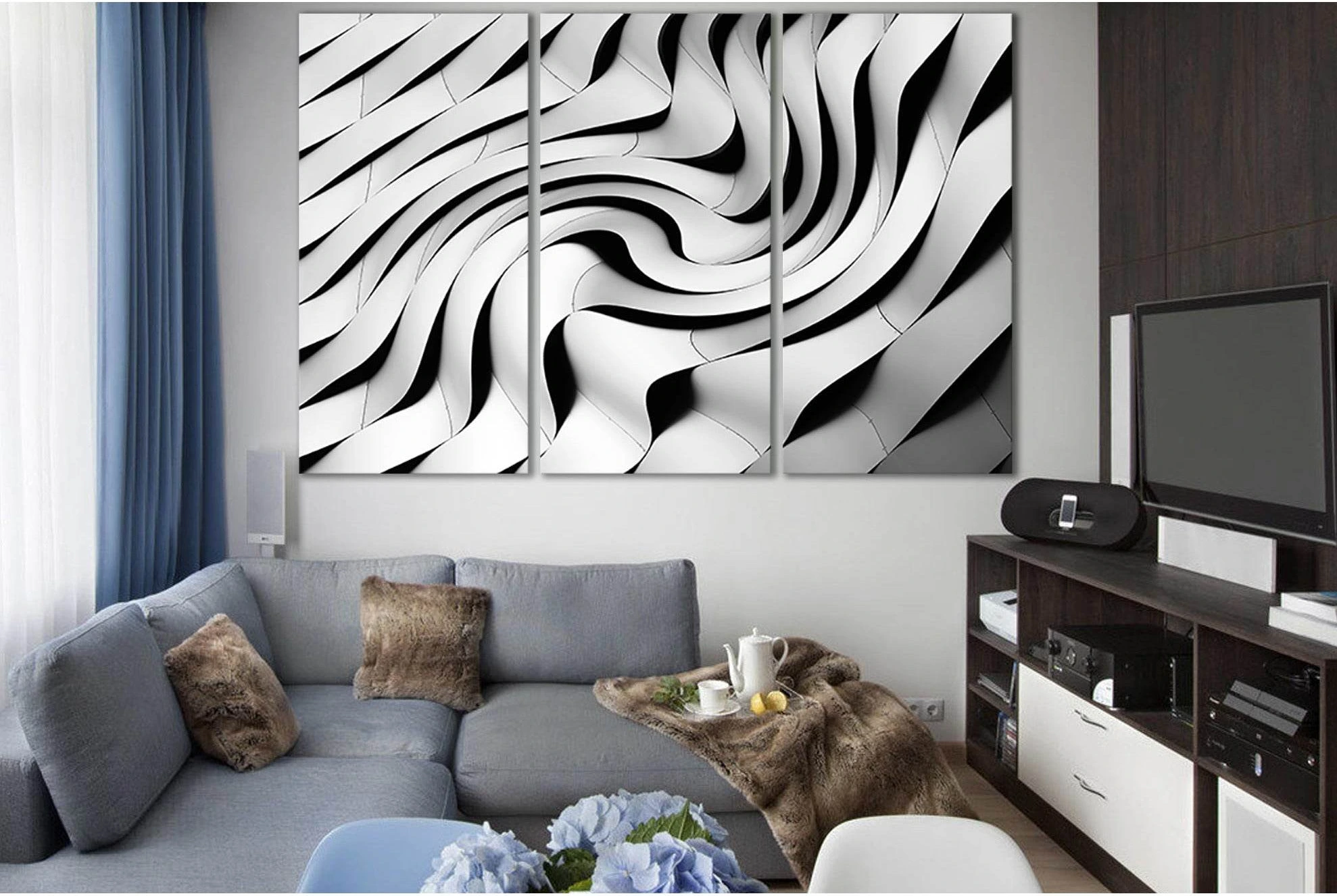 Amazing Abstract Architecture №SL1384 Ready to Hang Canvas Print - Zellart Canvas Prints 0new, ALL_Products, Architecture