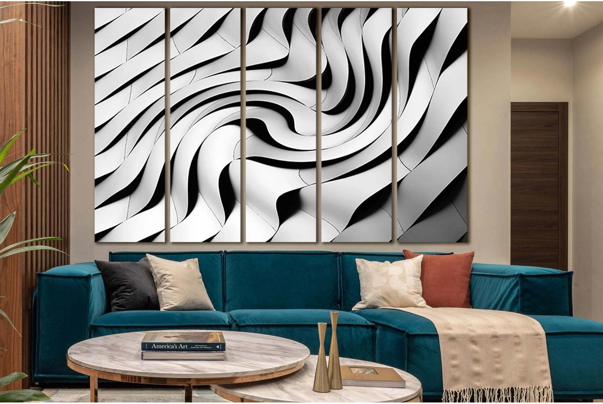 Amazing Abstract Architecture №SL1384 Ready to Hang Canvas Print - Zellart Canvas Prints 0new, ALL_Products, Architecture