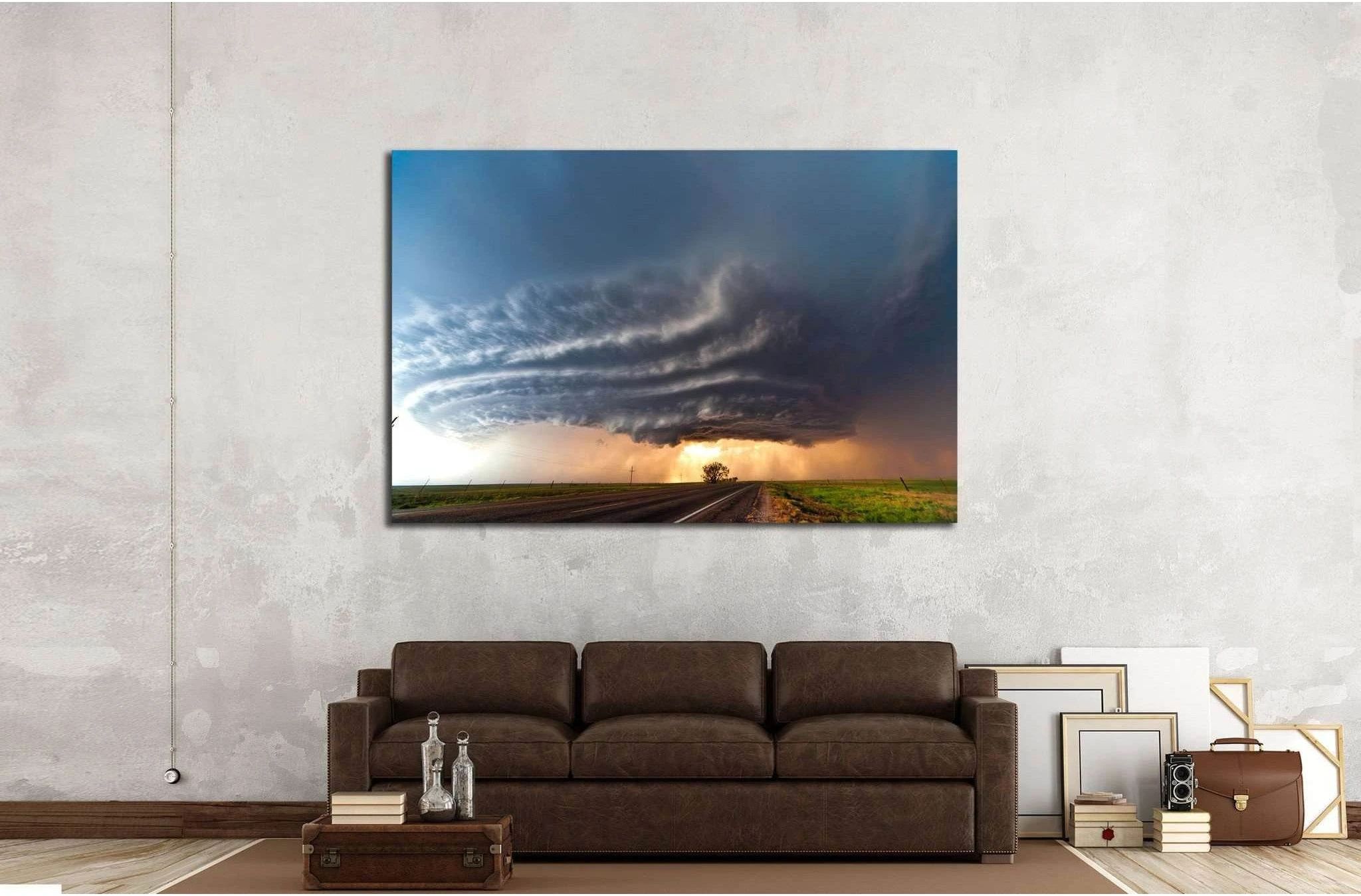American Plains №598 Ready to Hang Canvas Print - Zellart Canvas Prints ALL_Products, s-598