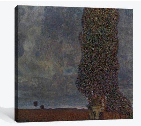 Approaching Thunderstorm (The Large Poplar II), 1903 - Ready to Hang Canvas Print - Zellart Canvas Prints 6223, ALL_Products