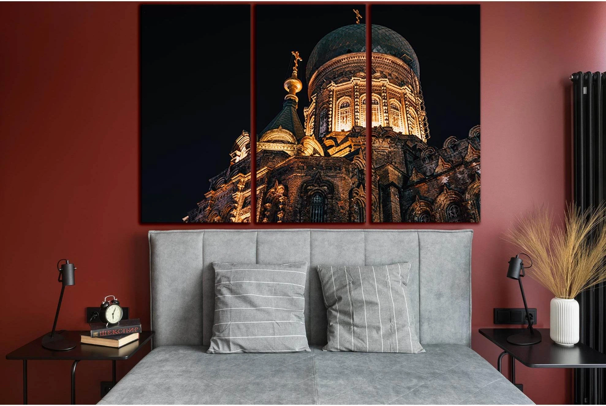 Architecture Of The Orthodox Church №SL1414 Ready to Hang Canvas Print - Zellart Canvas Prints 0new, ALL_Products, Architecture