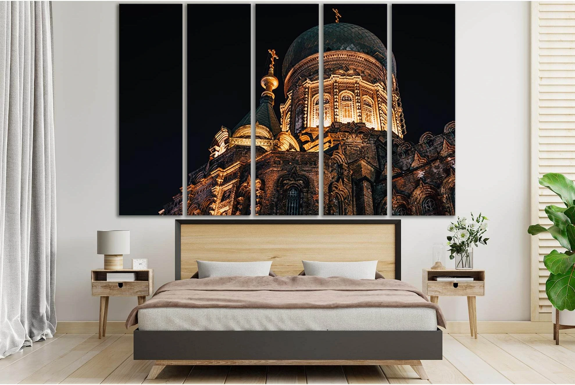 Architecture Of The Orthodox Church №SL1414 Ready to Hang Canvas Print - Zellart Canvas Prints 0new, ALL_Products, Architecture